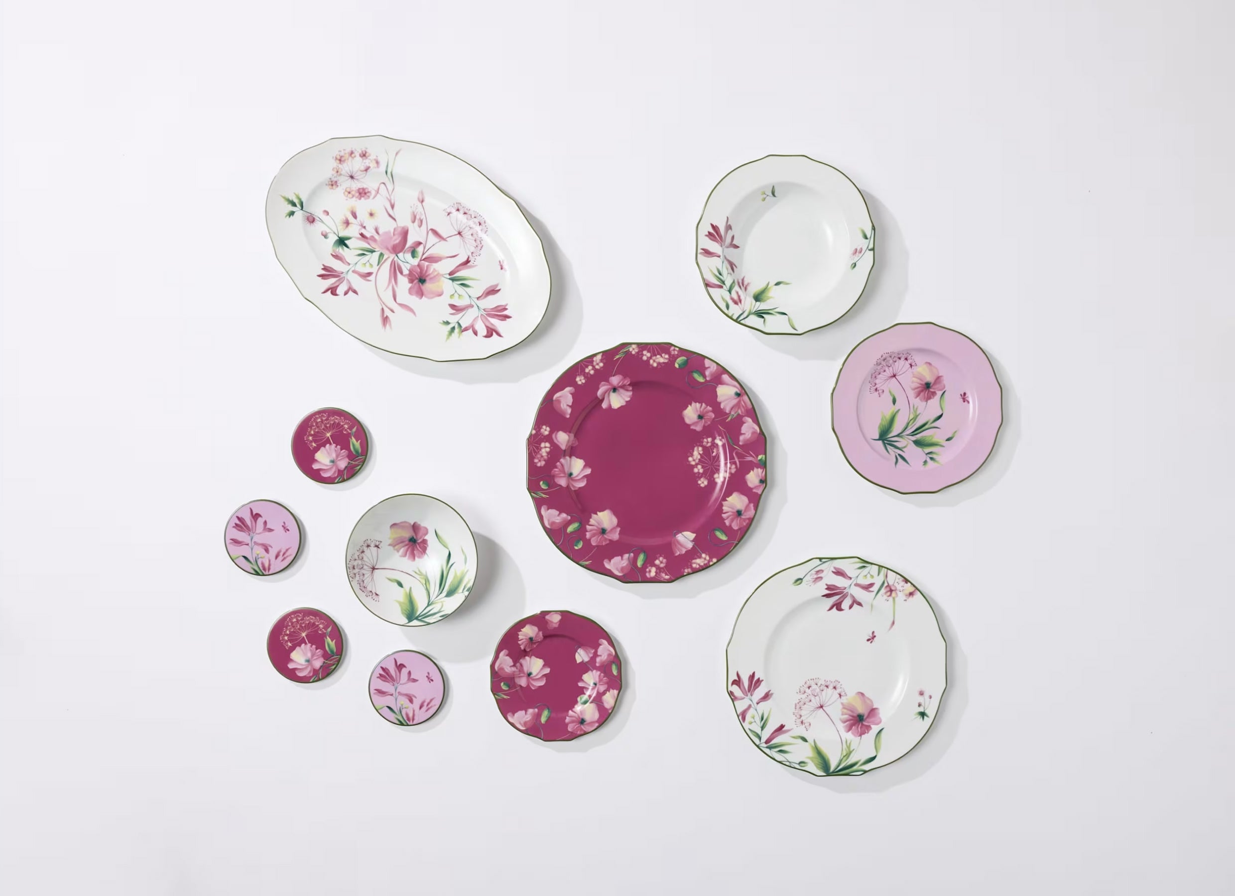 Florenza Bread Plate Malva