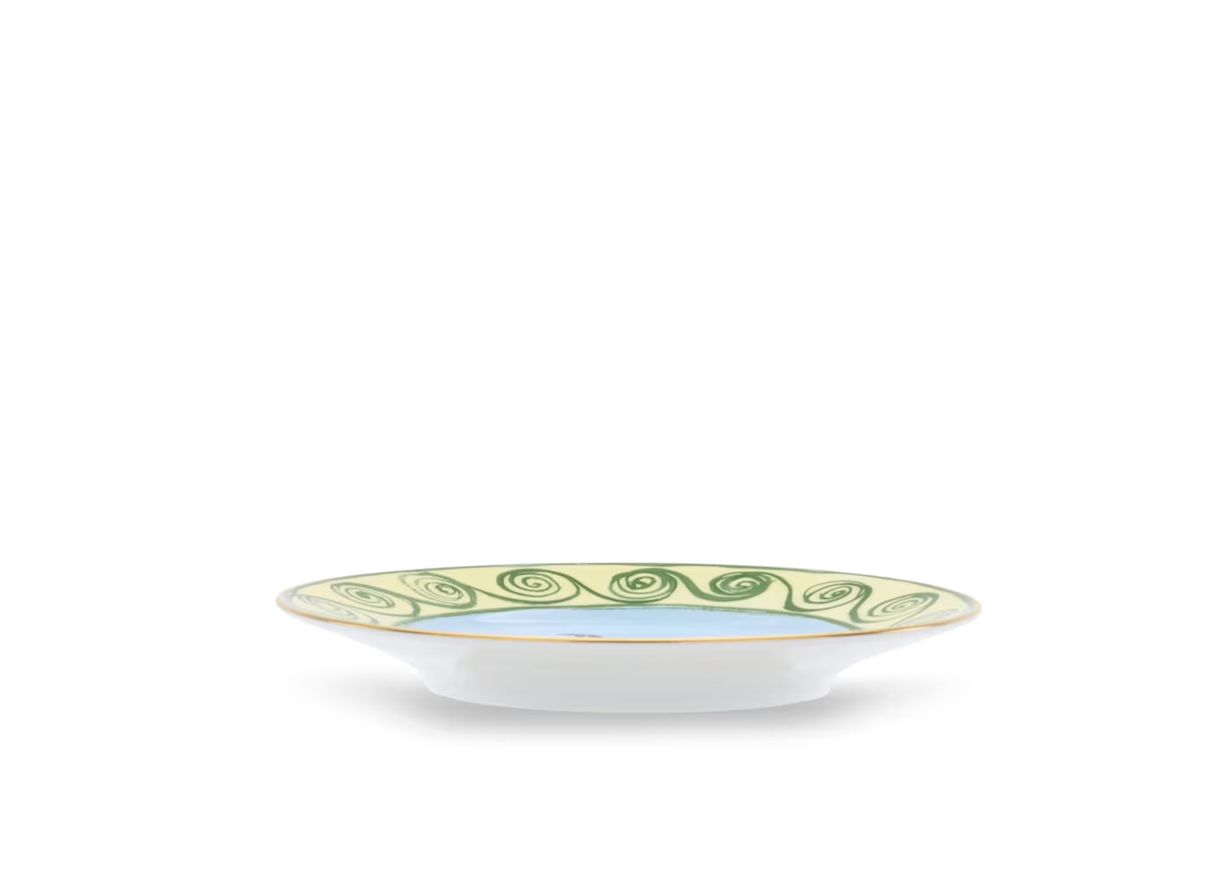 Il Viaggio di Nettuno Bread Plate Sky Blue