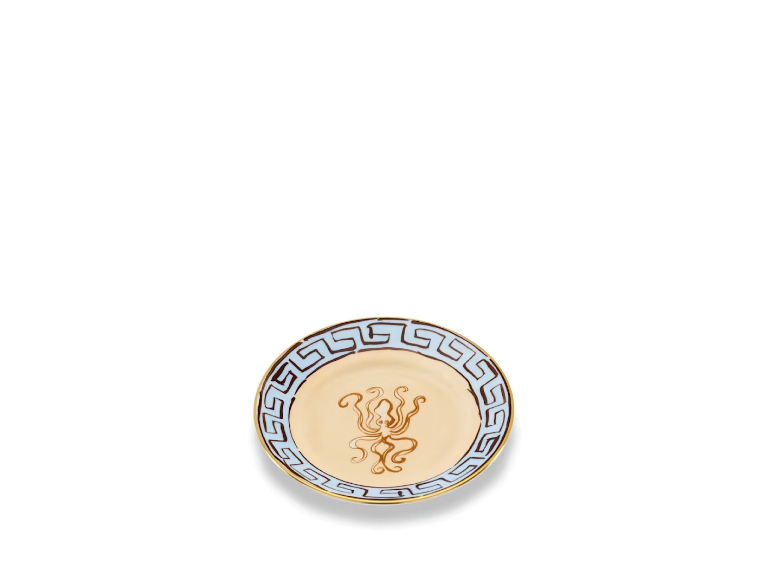 Il Viaggio di Nettuno Bread Plate Terracotta