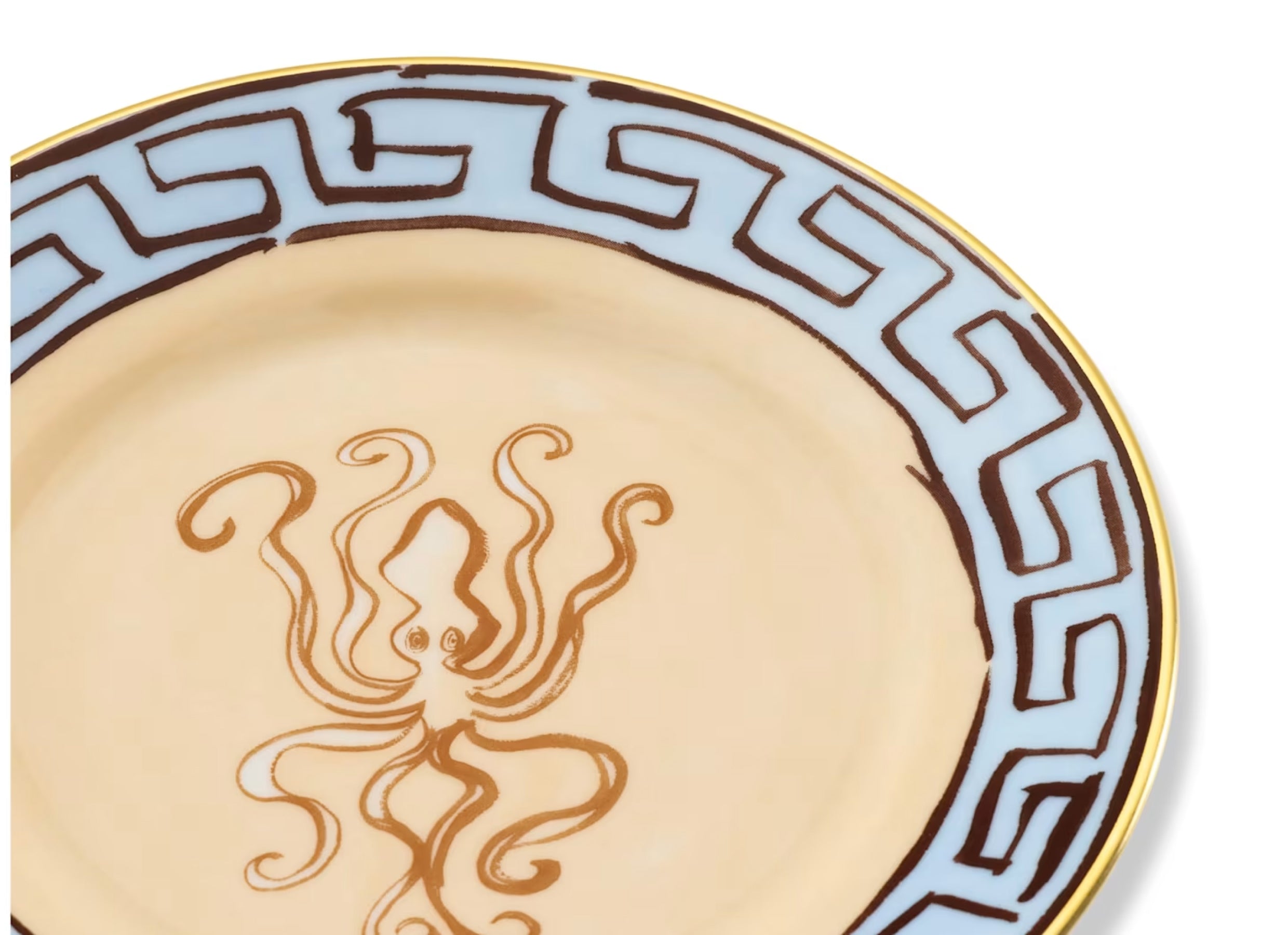 Il Viaggio di Nettuno Bread Plate Terracotta