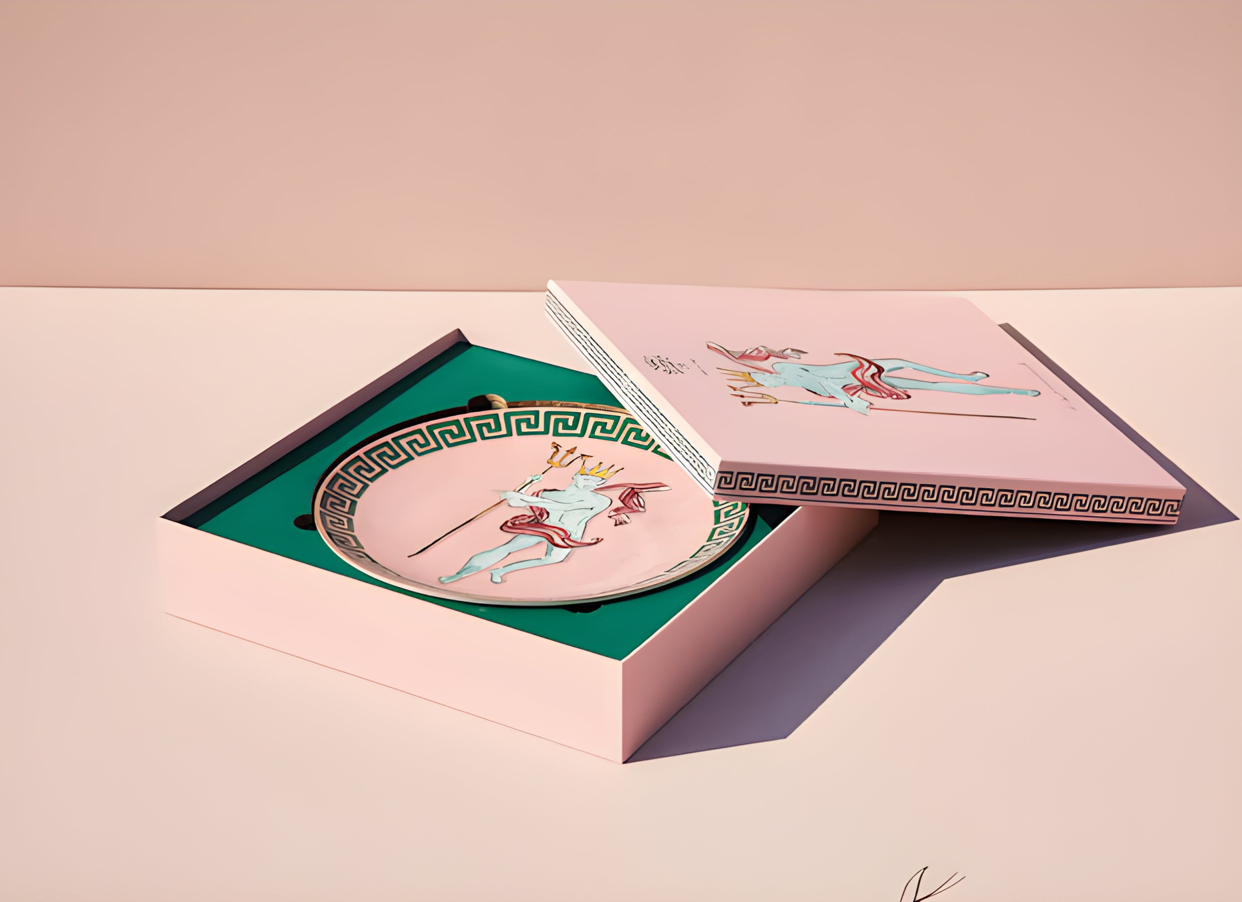 Il Viaggio di Nettuno Centerpiece and Charger Plate