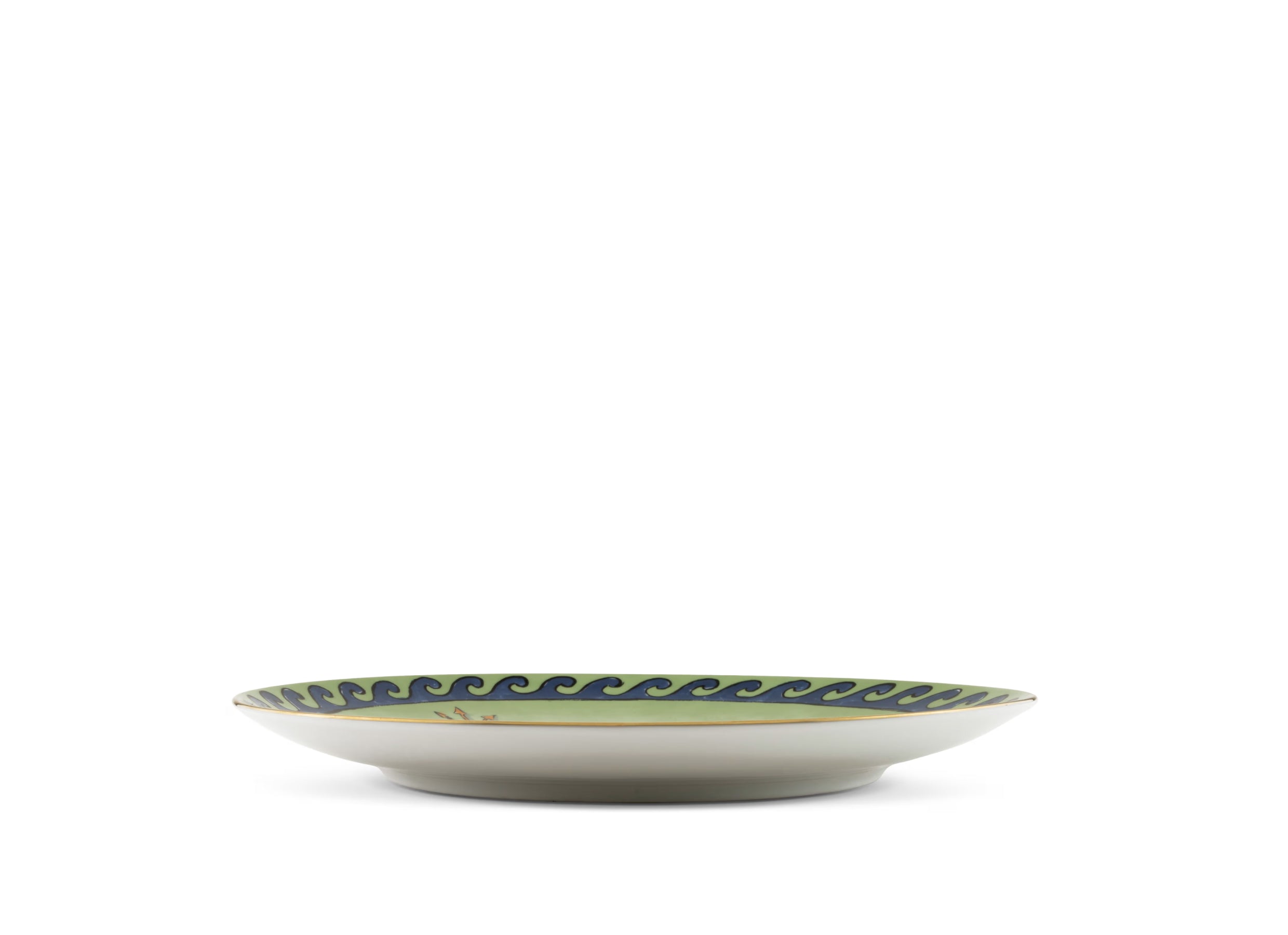 Il Viaggio di Nettuno Centerpiece and Charger Plate Moss Green