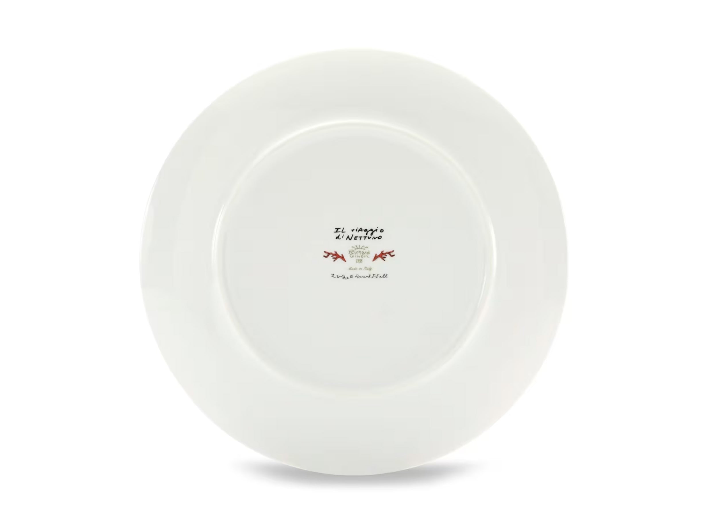 Il Viaggio di Nettuno Flat Charger Plate Amalfi Lemon