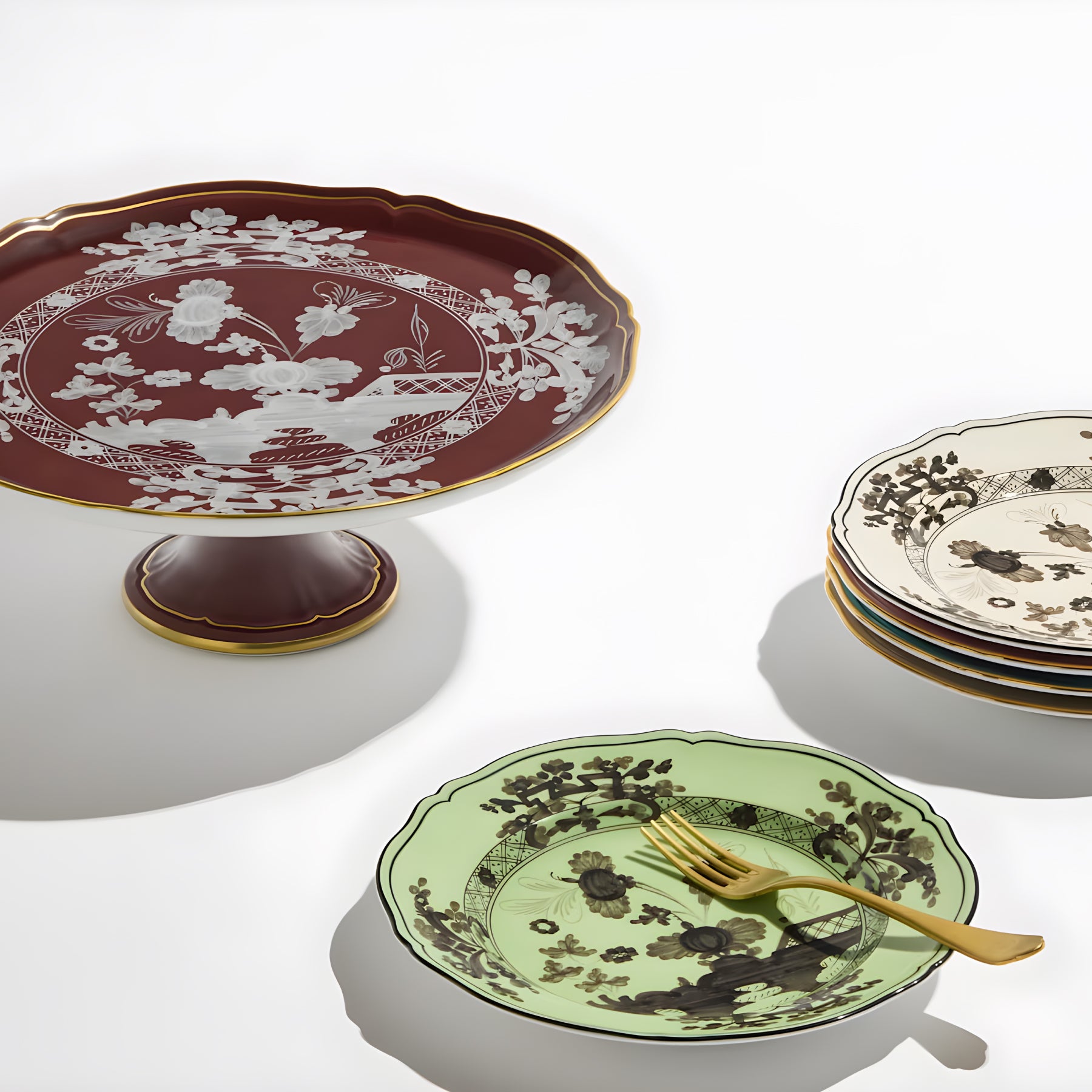 Oriente Italiano Castagna Cake Stand