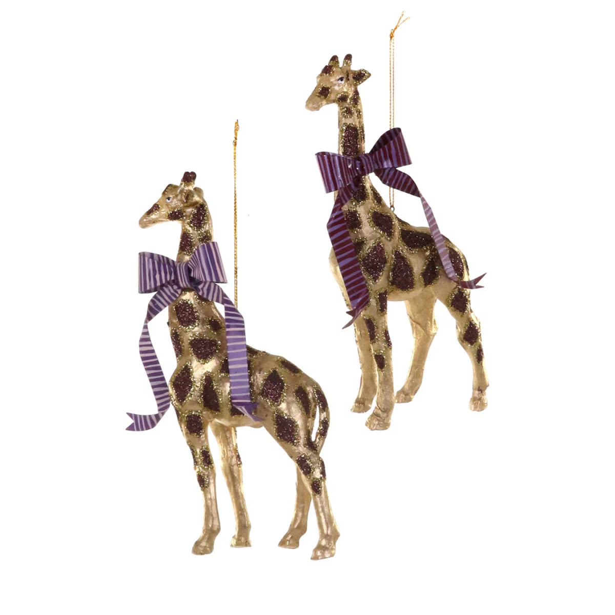 Coquette Giraffe Ornament