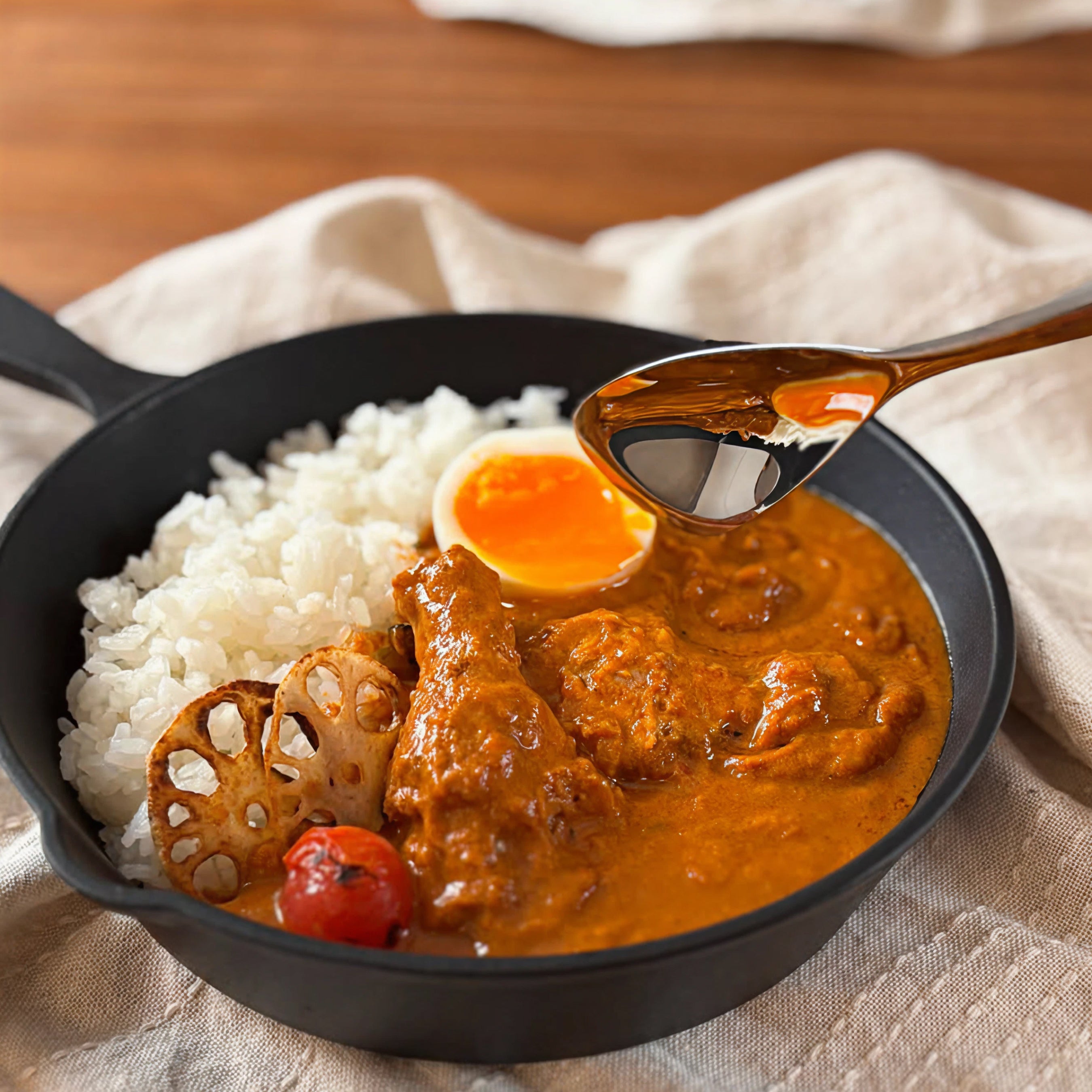 Curry Kenjin Spoon (Both Handed)