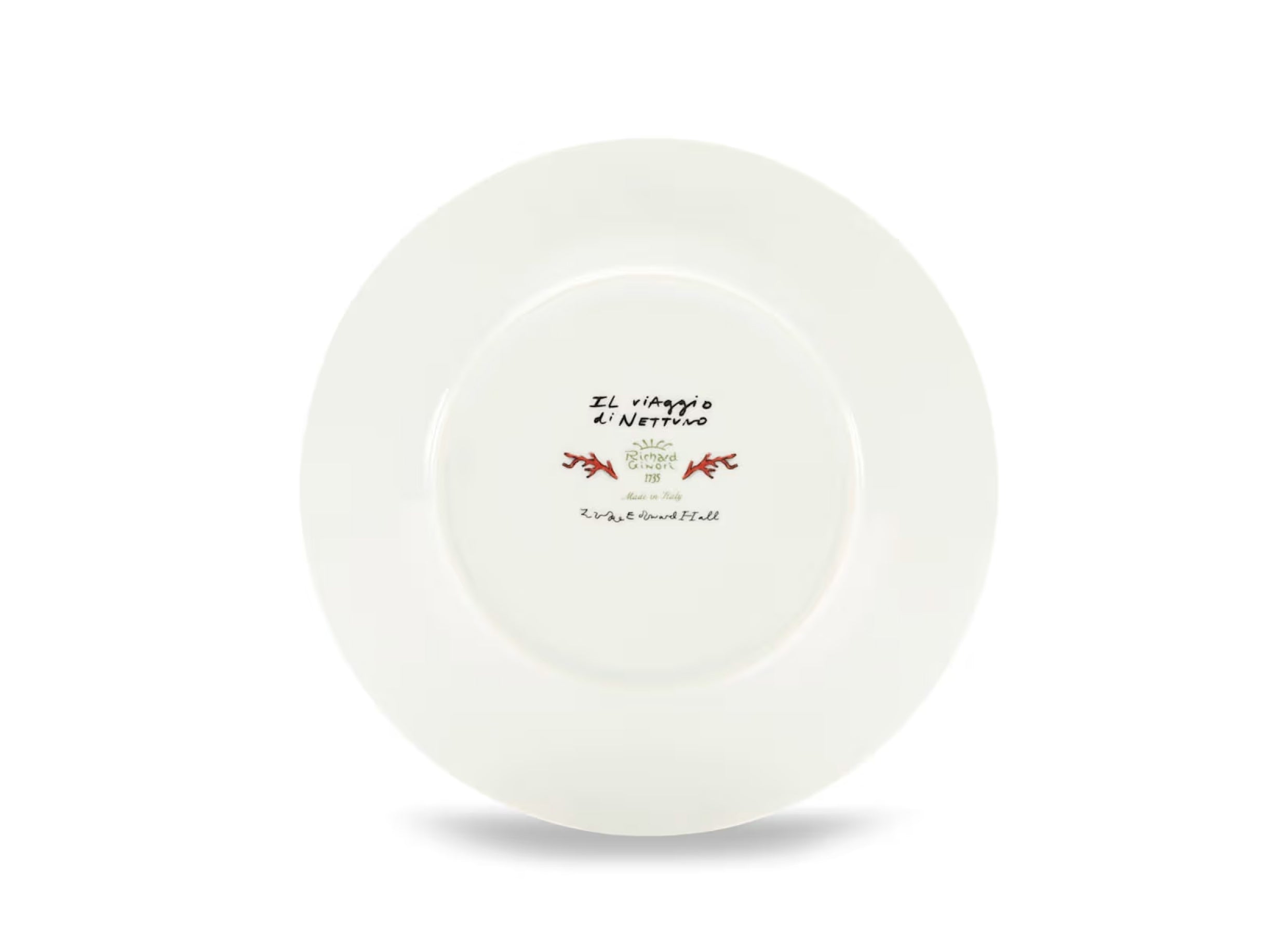 Il Viaggio di Nettuno Dessert Plate Sky Blue