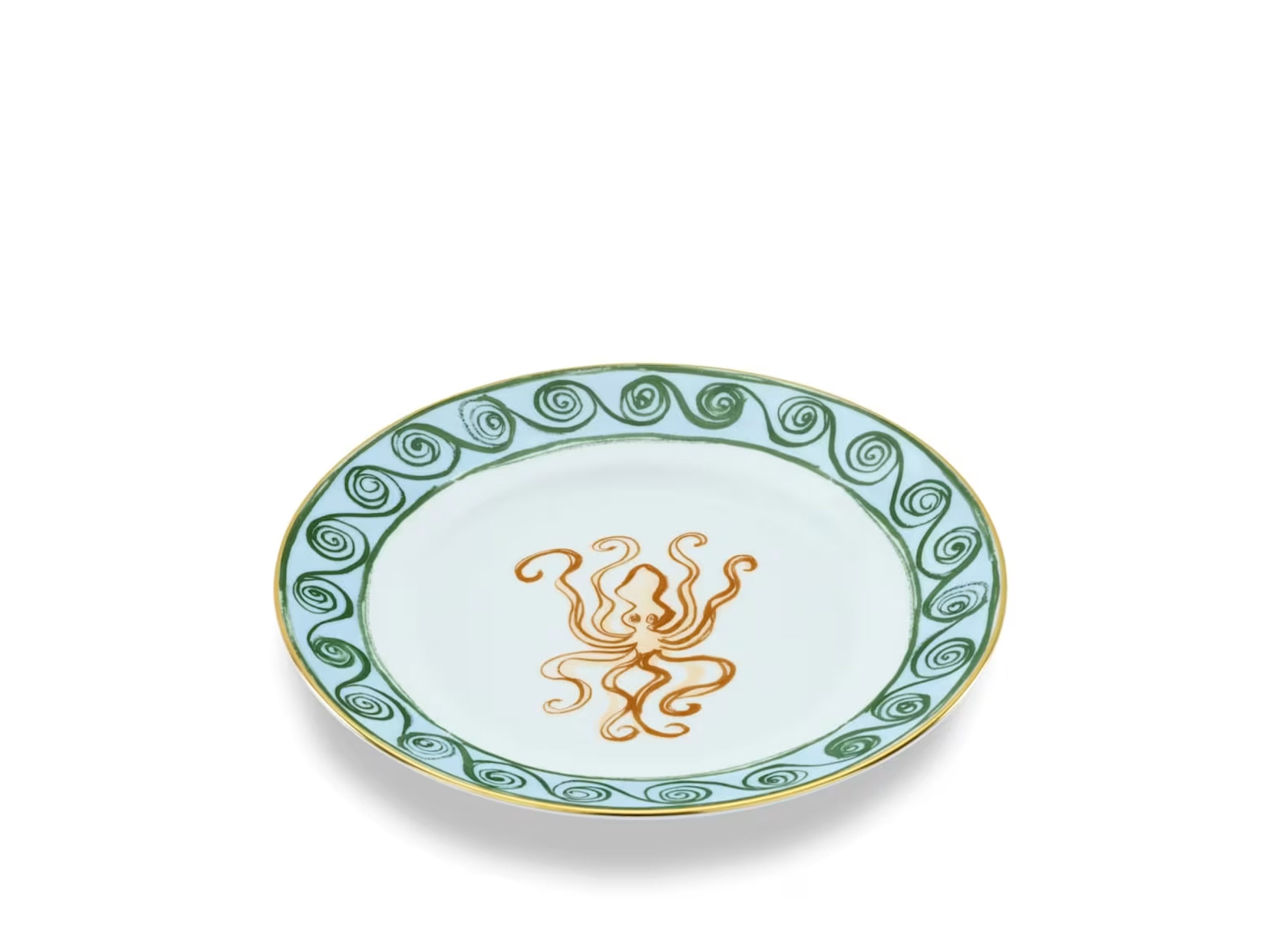 Il Viaggio di Nettuno Dessert Plate Terracotta