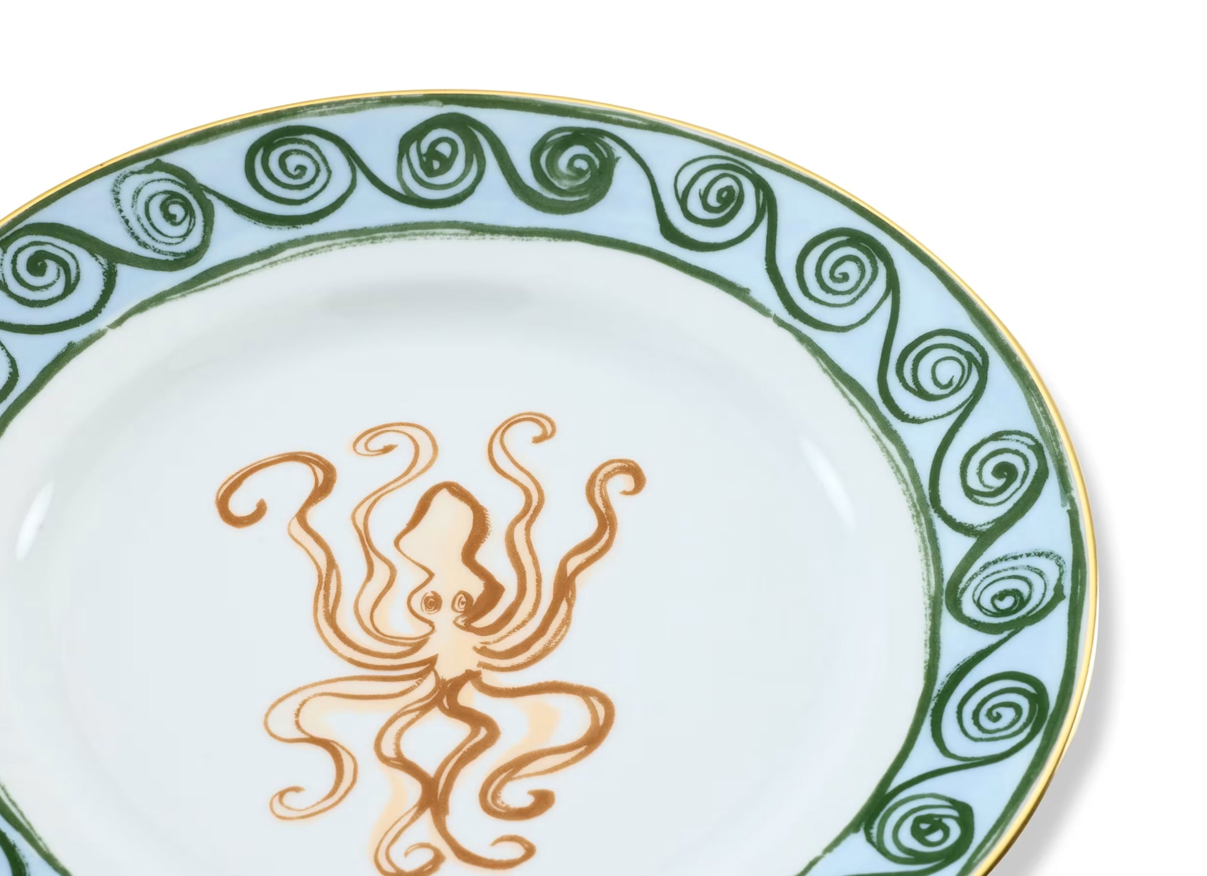 Il Viaggio di Nettuno Dessert Plate Terracotta