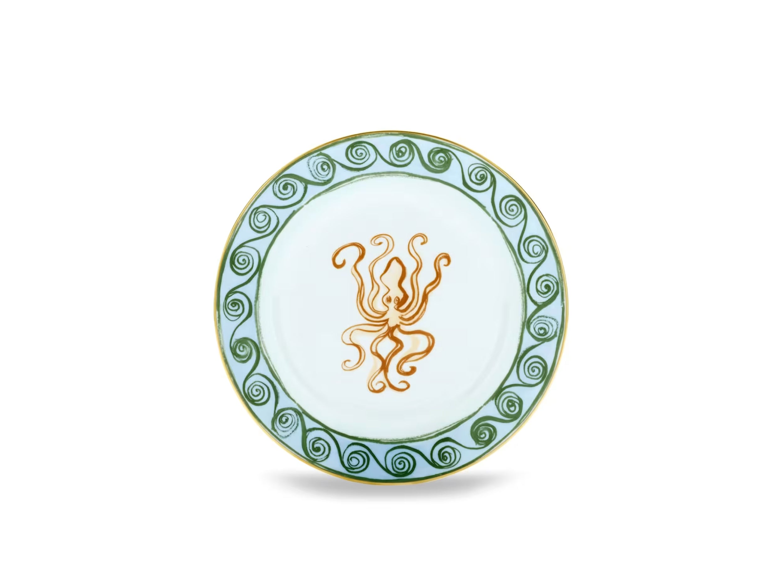 Il Viaggio di Nettuno Dessert Plate Terracotta