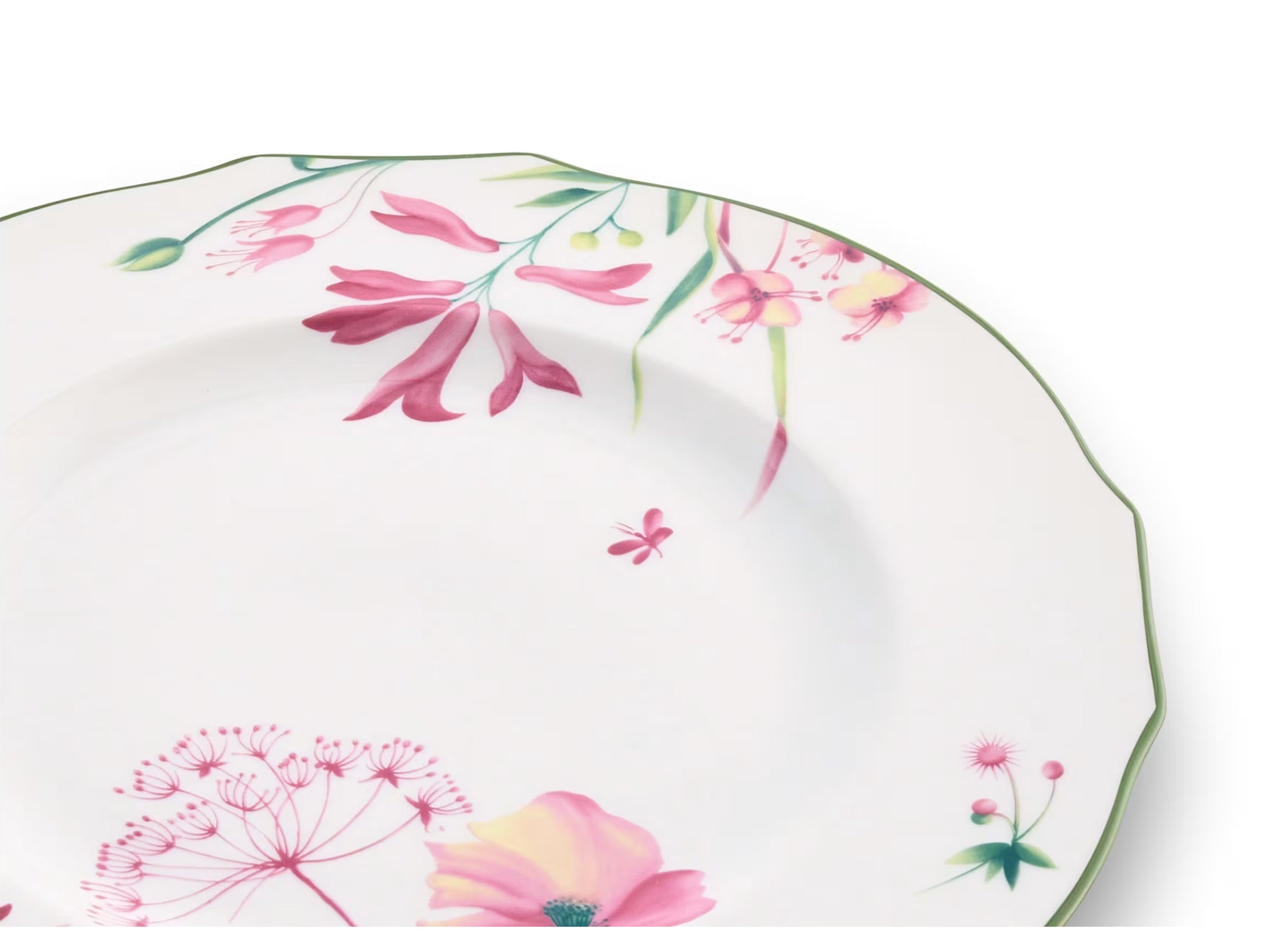 Florenza Flat Dinner Plate Malva
