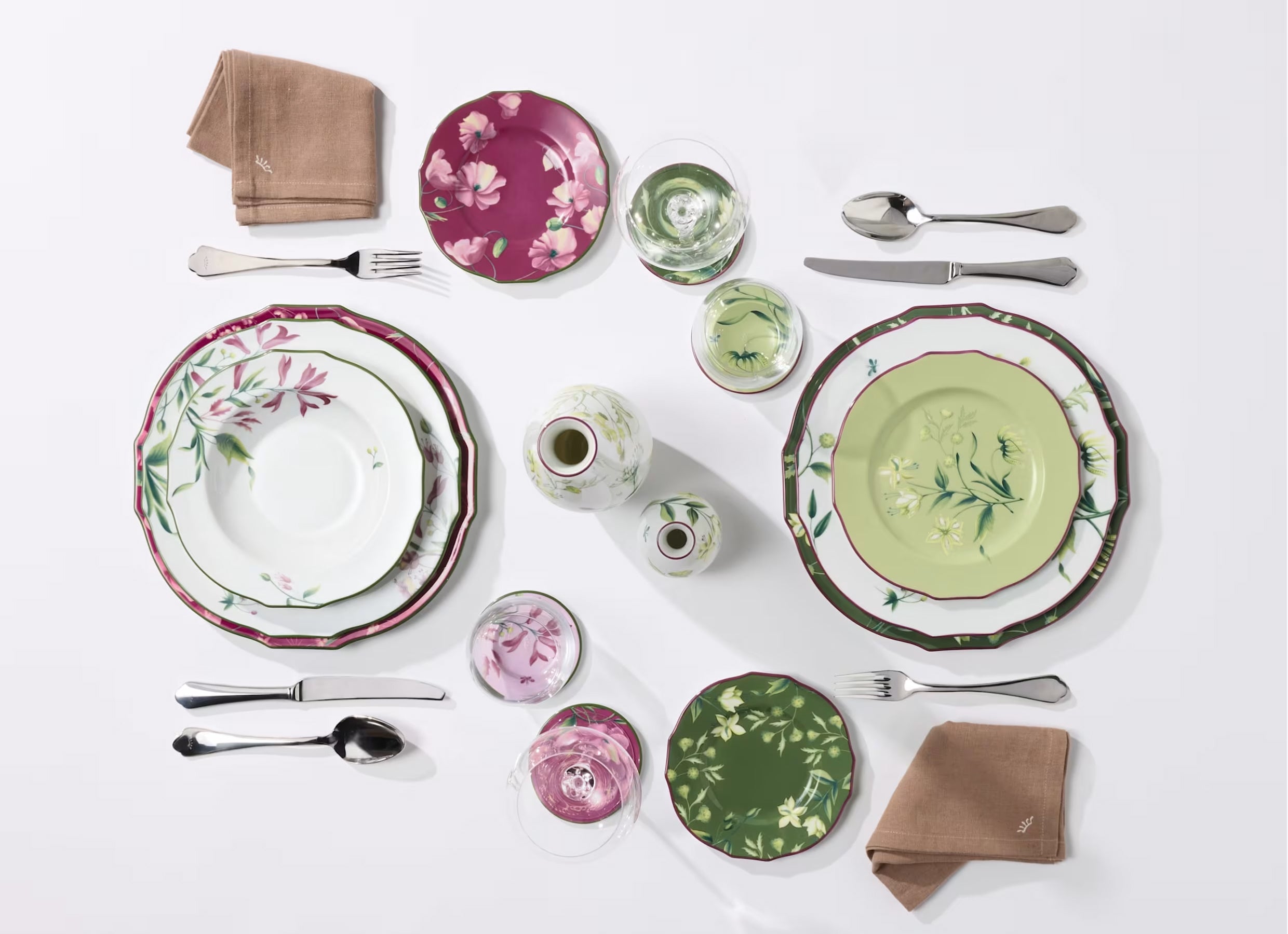 Florenza Flat Dinner Plate Malva