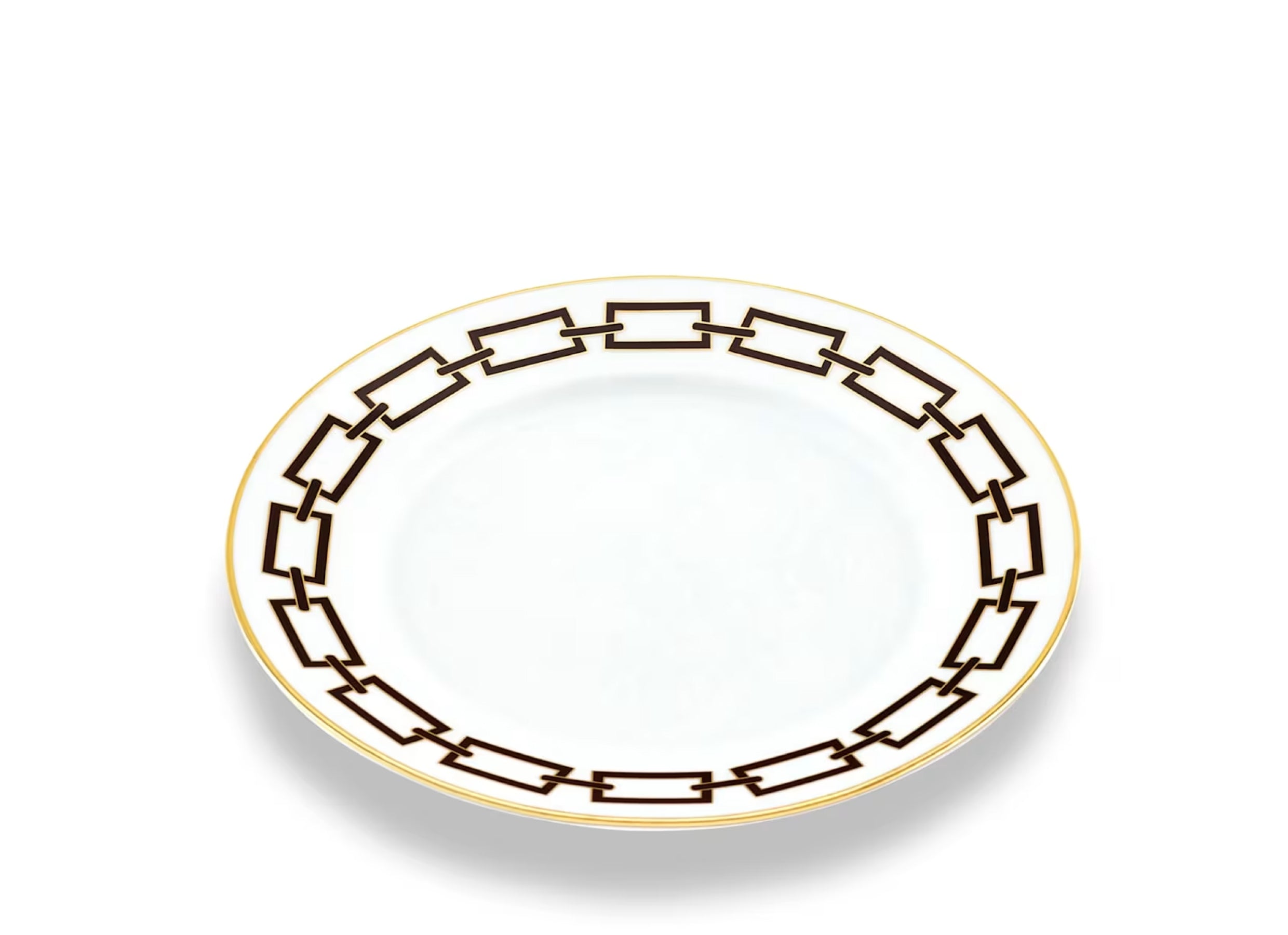 Catene Ebano Flat Dinner Plate