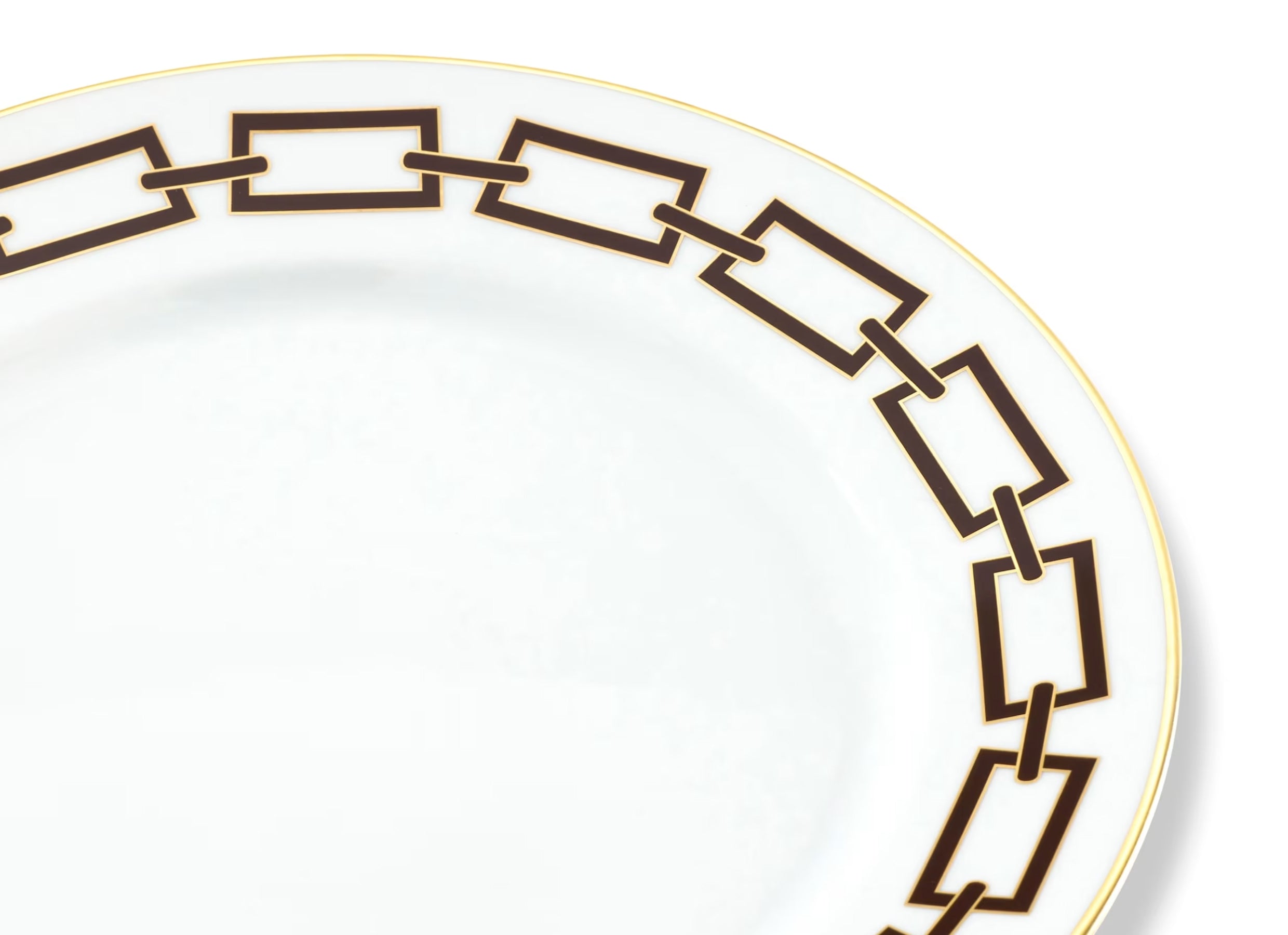 Catene Ebano Flat Dinner Plate