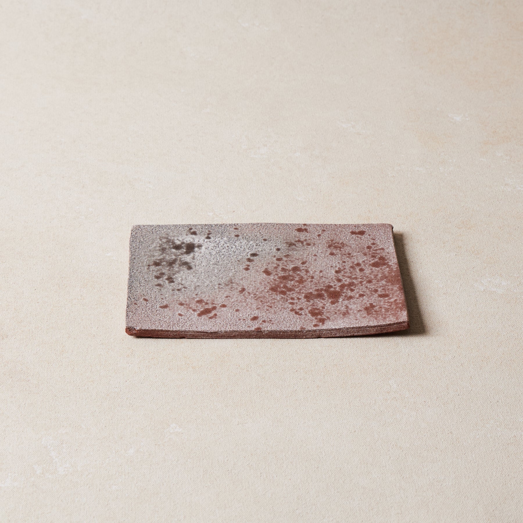 Etsuji Noguchi Rectangle Plate Red 2026
