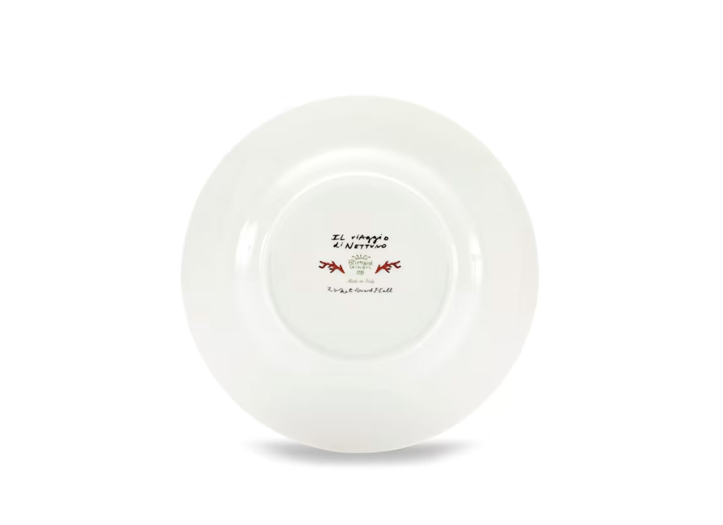 Il Viaggio di Nettuno Flat Dinner Plate Amalfi Lemon