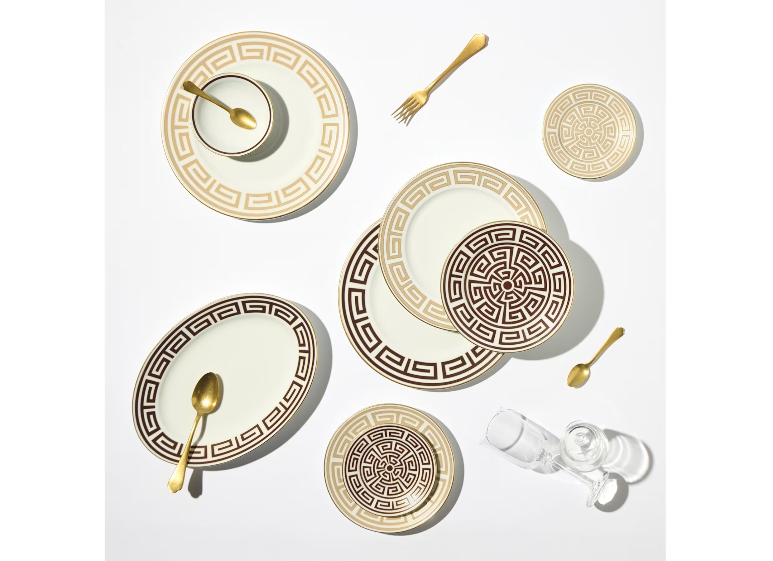 Labirinto Cachemire Flat Dinner Plate