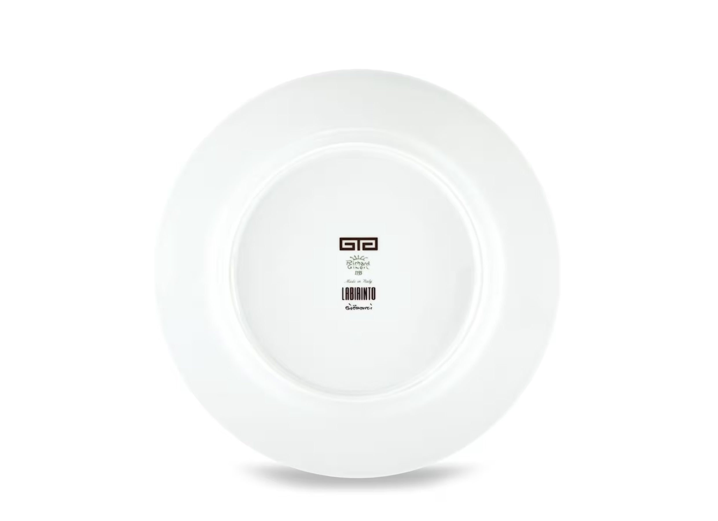 Labirinto Ebano Flat Dinner Plate