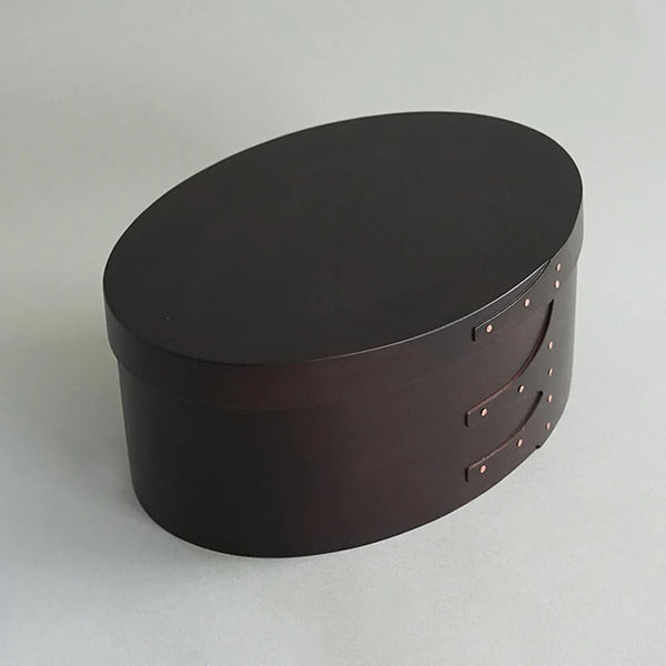 Shaker Oval Box Black - M