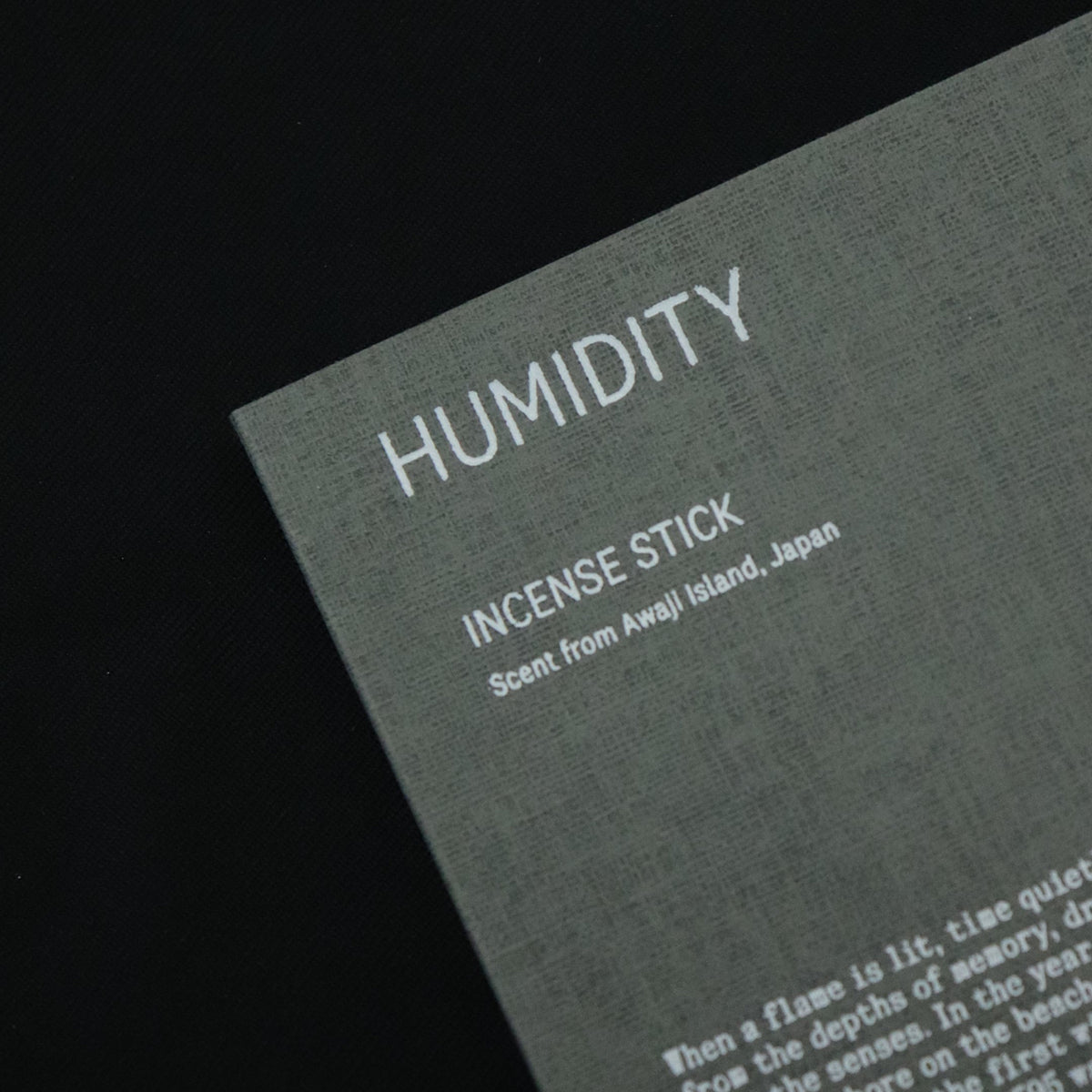 THE ROOT 595 HUMIDITY Incense
