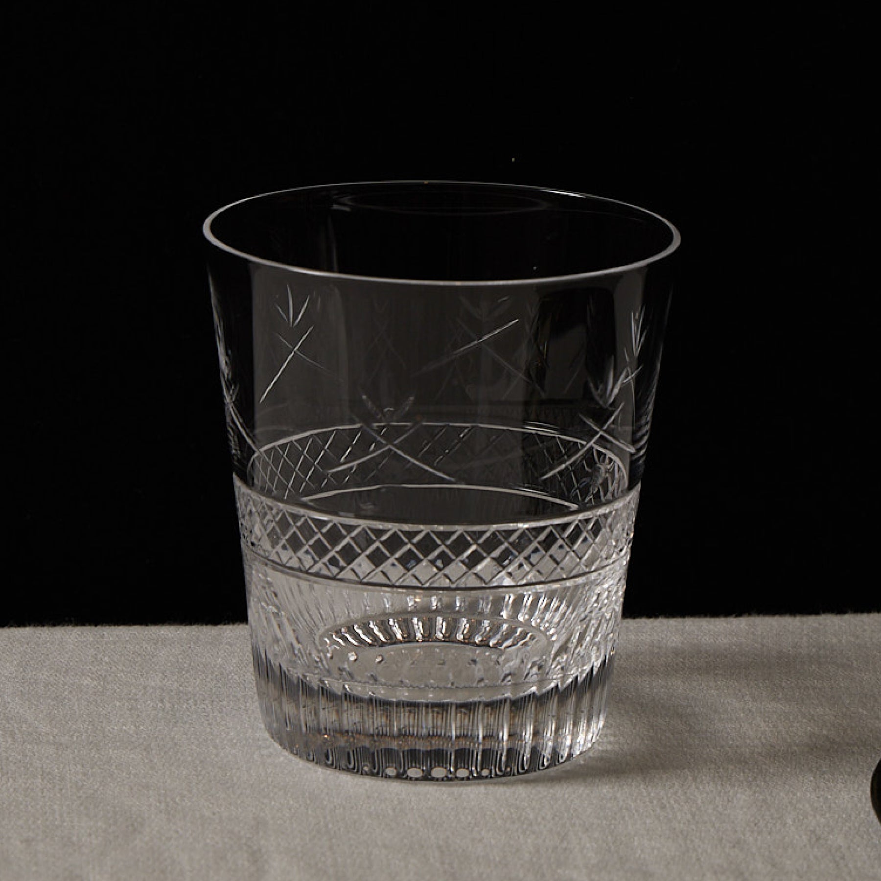 Haruya Hiroshima Crystal Rock Glass - Ceremony