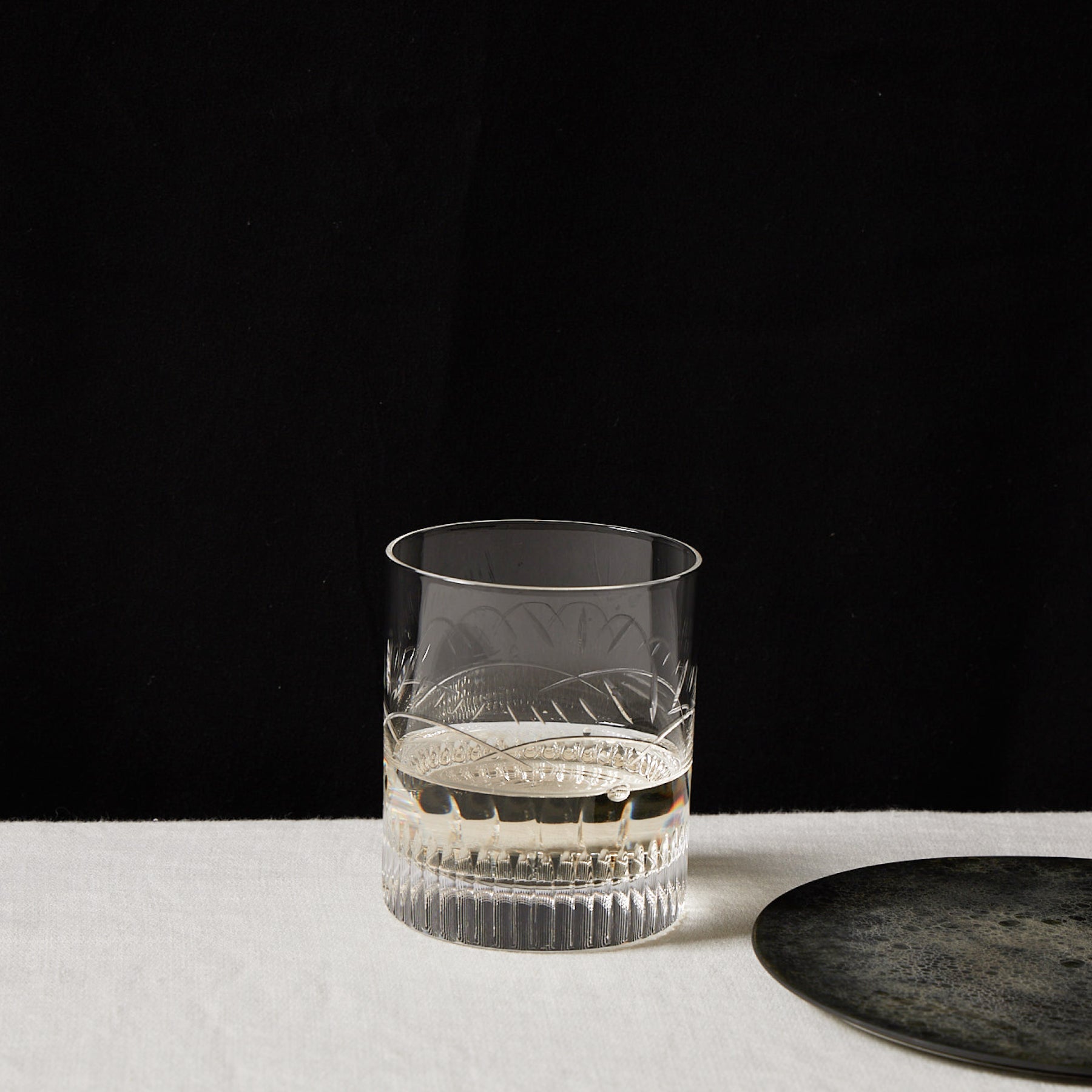 Haruya Hiroshima Rock Glass - Tiara