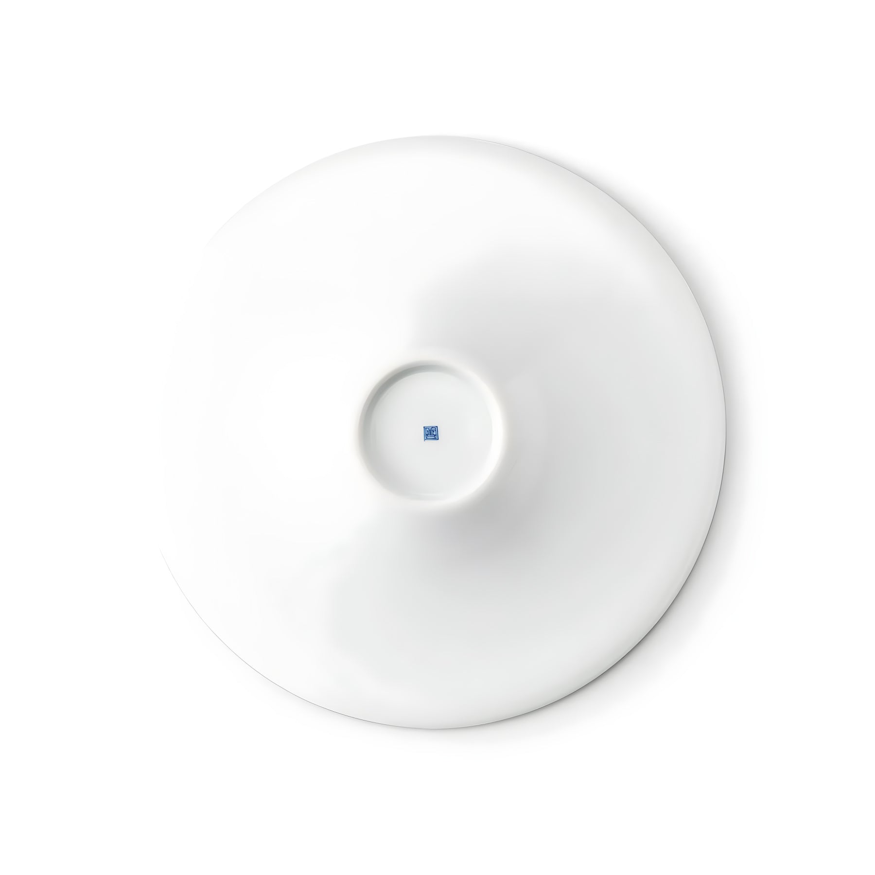 Bowl with Rim 10" - Glazed White