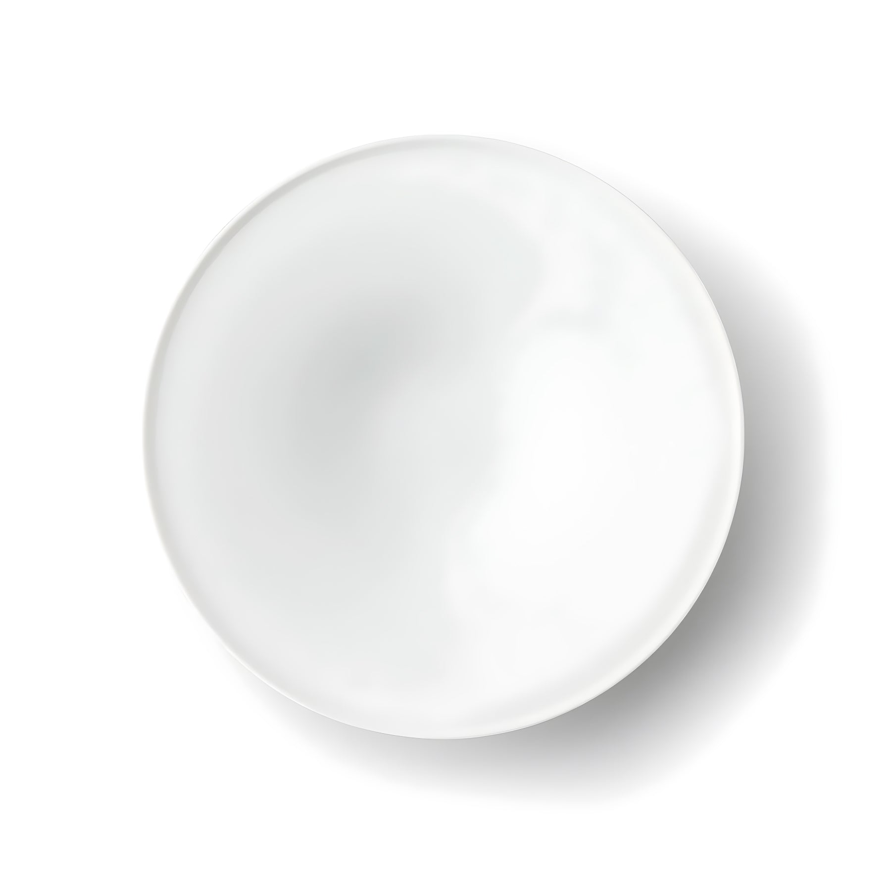 Bowl with Rim 10" - Matte White