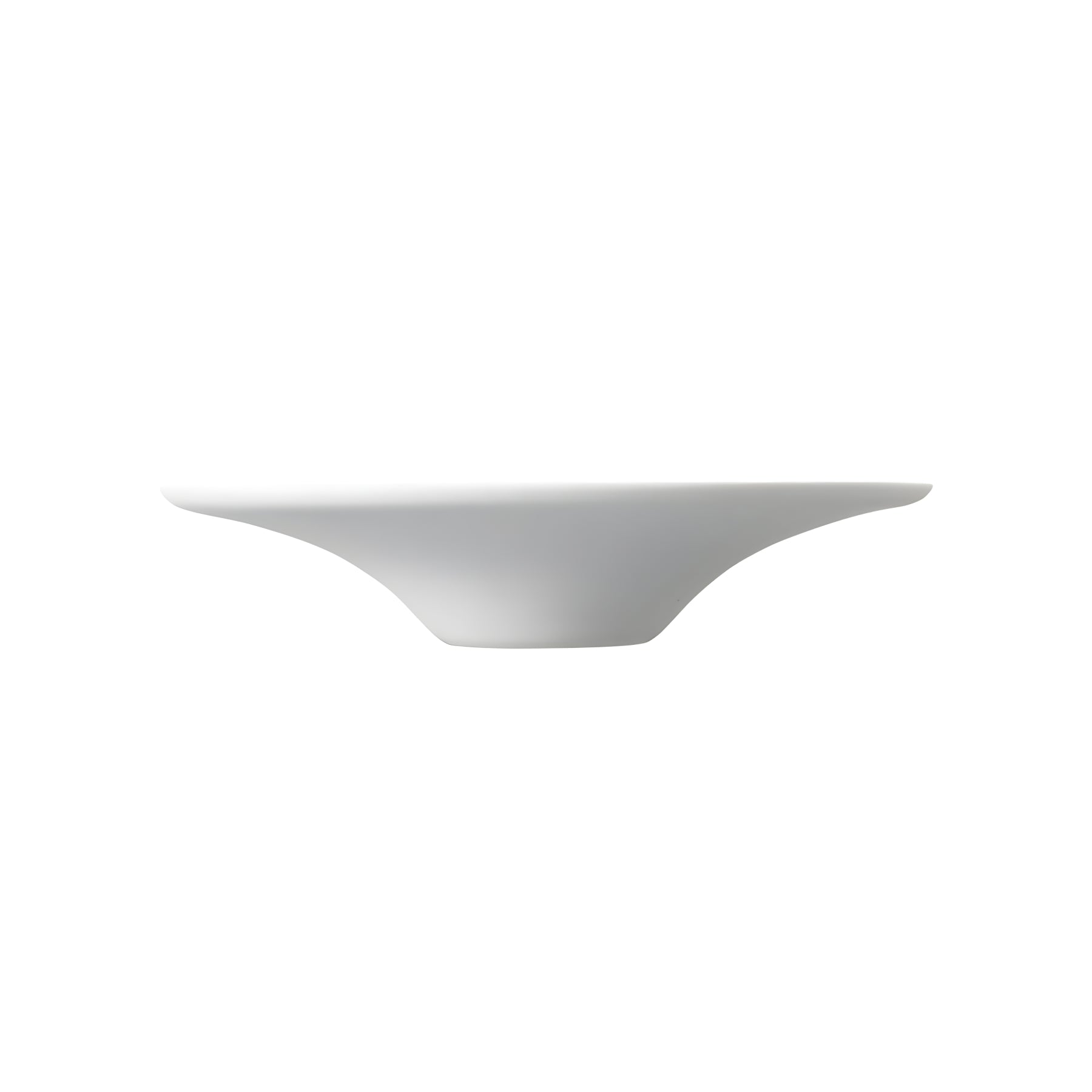 Bowl with Rim 10" - Matte White