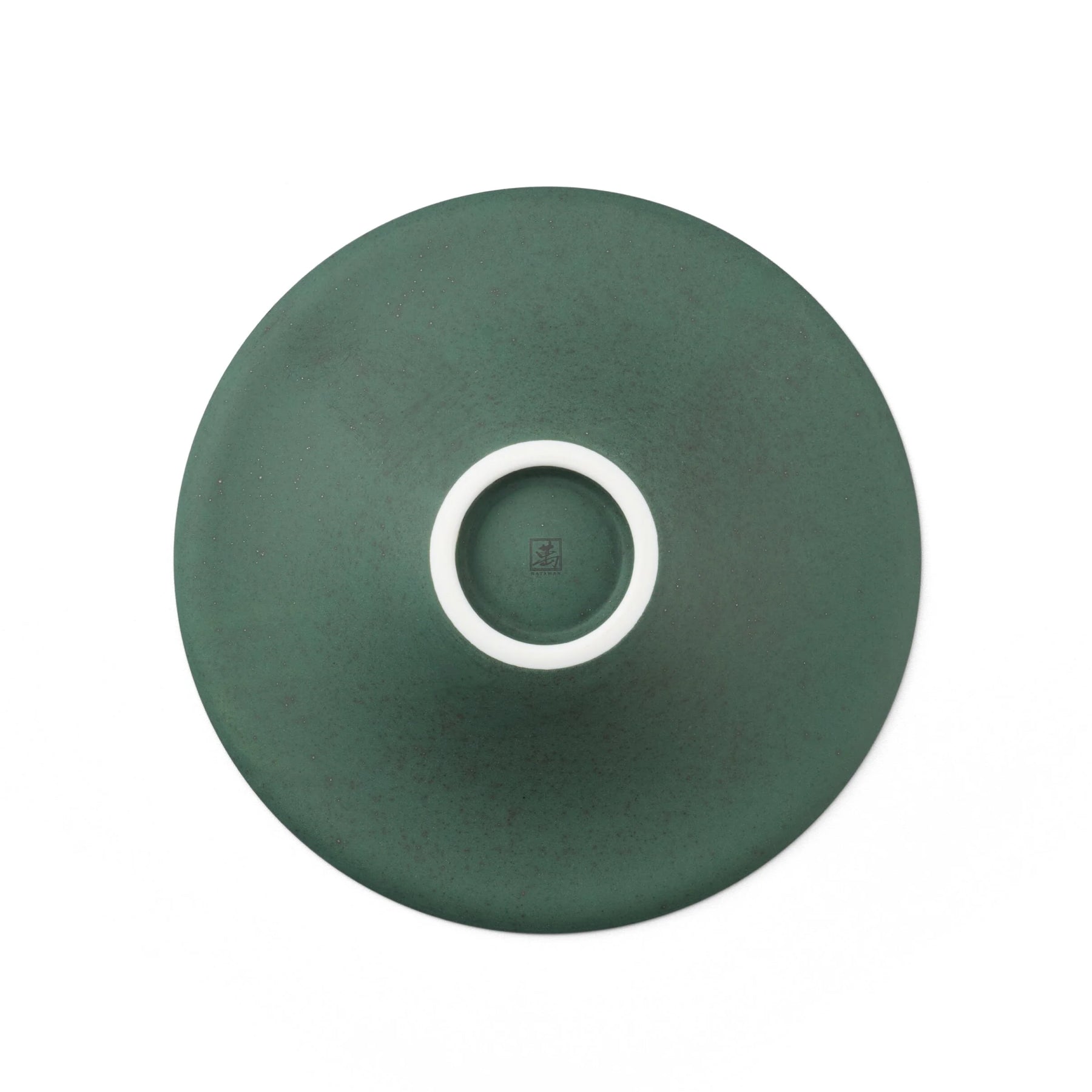 Bowl with Rim 10" - Nashiji Green