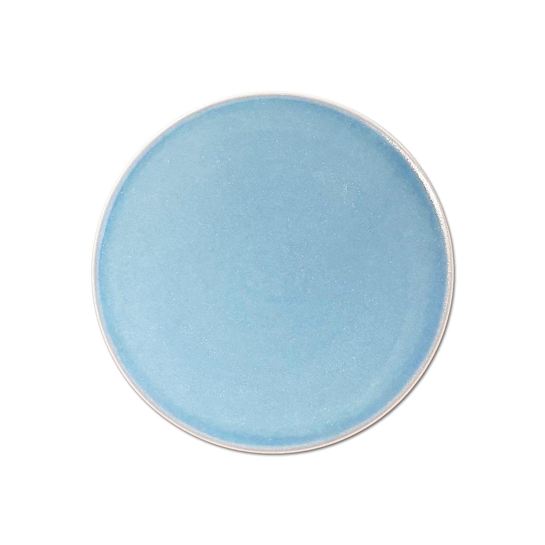Flat Plate Crystal Blue