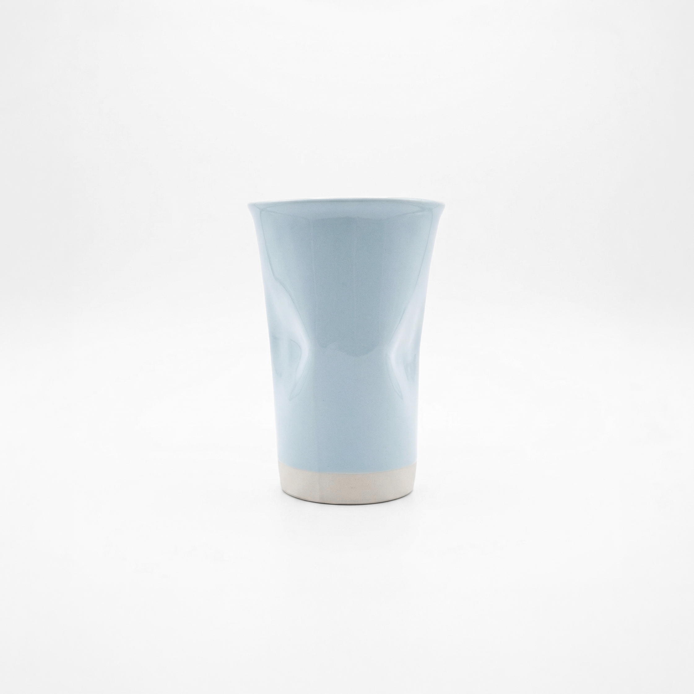Crinkle Cup L Sky Blue