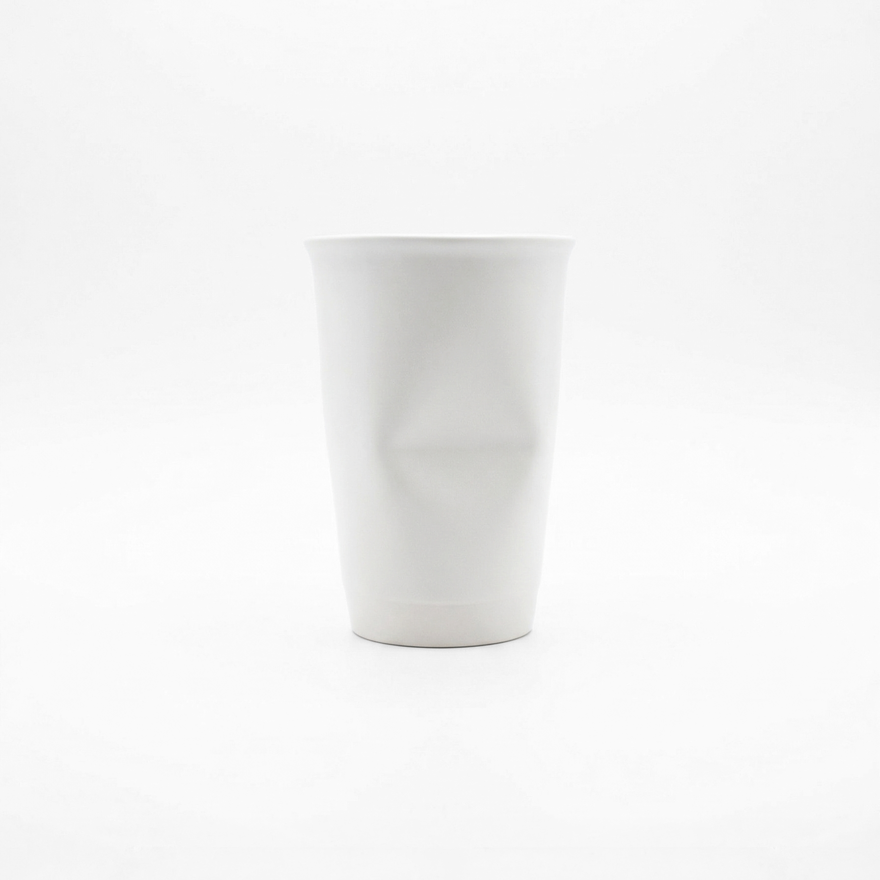 Crinkle Cup L White