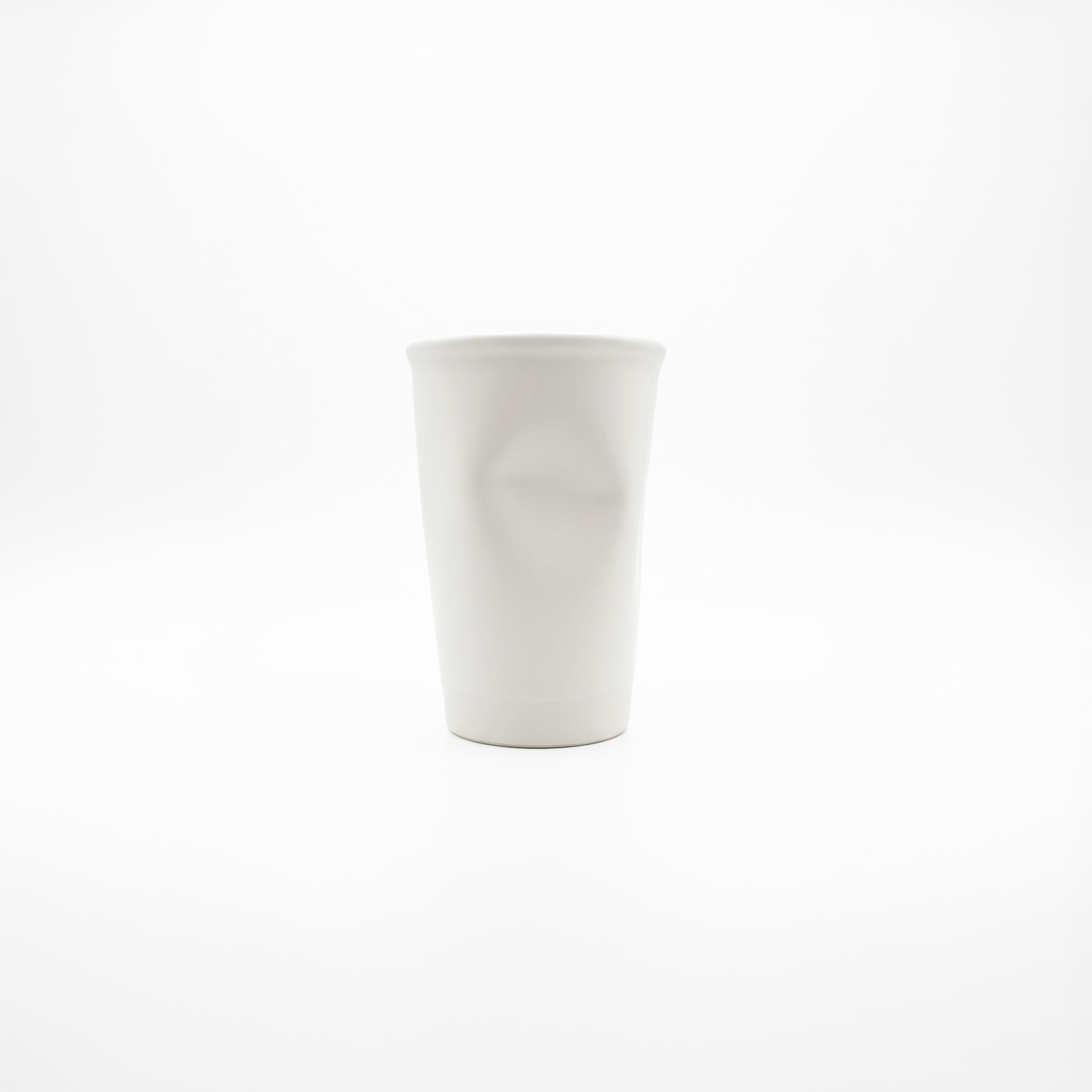 Crinkle Cup M White