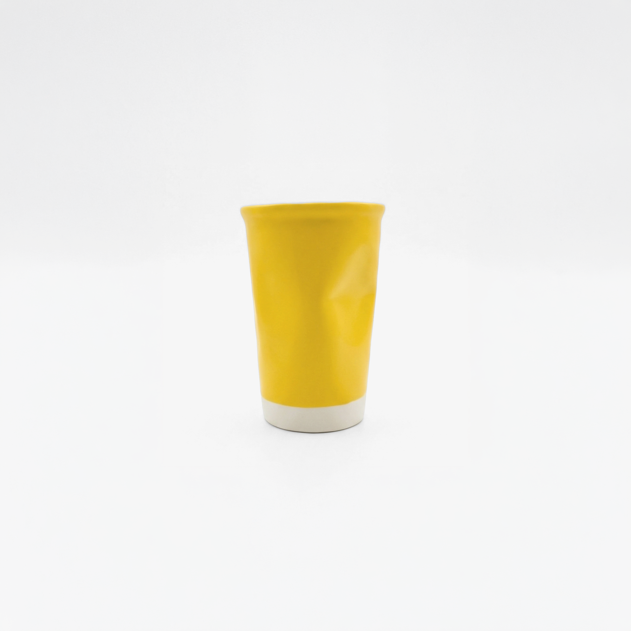 Crinkle Cup M Yellow