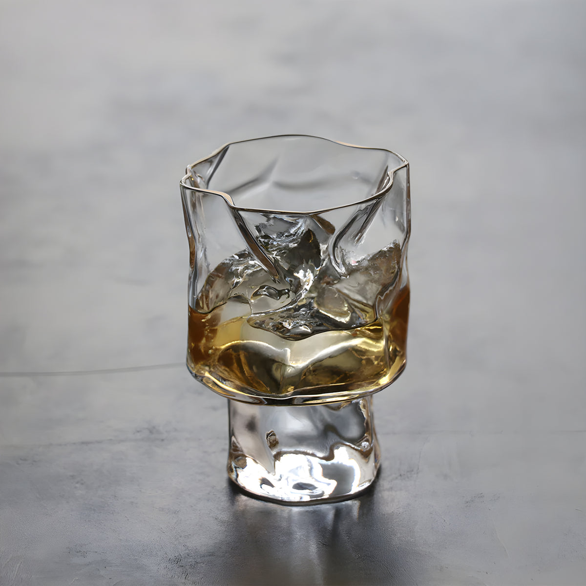 Crumple Wine Glass L