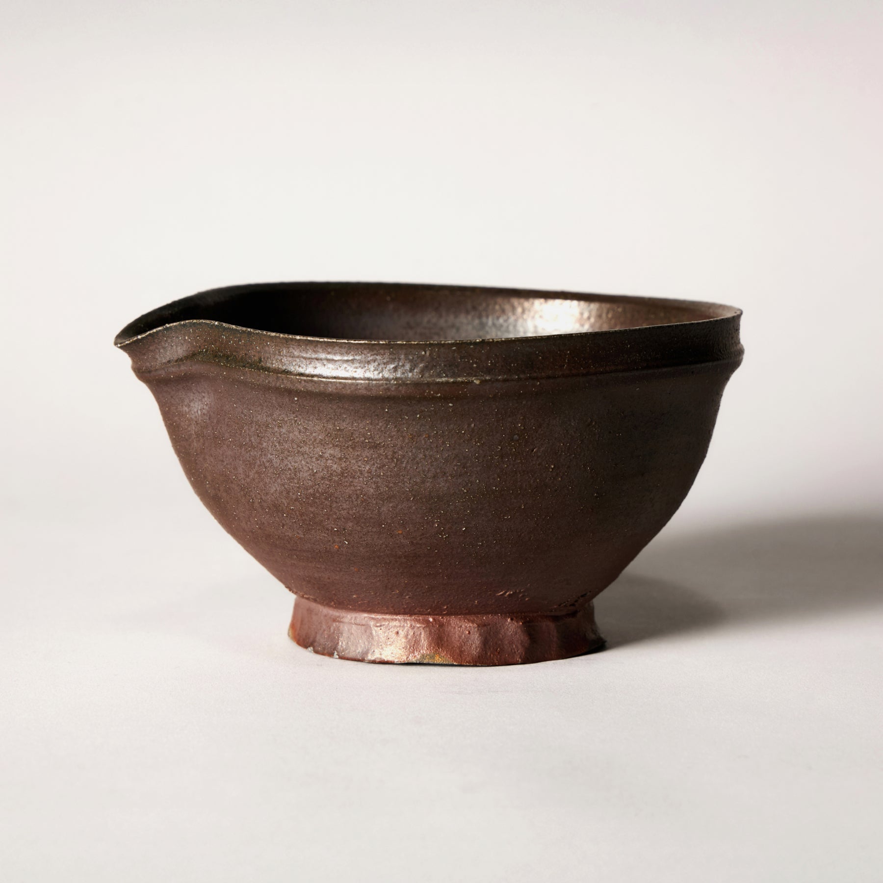 Koji Sugie Wood Fired Kiln Spouted Bowl
