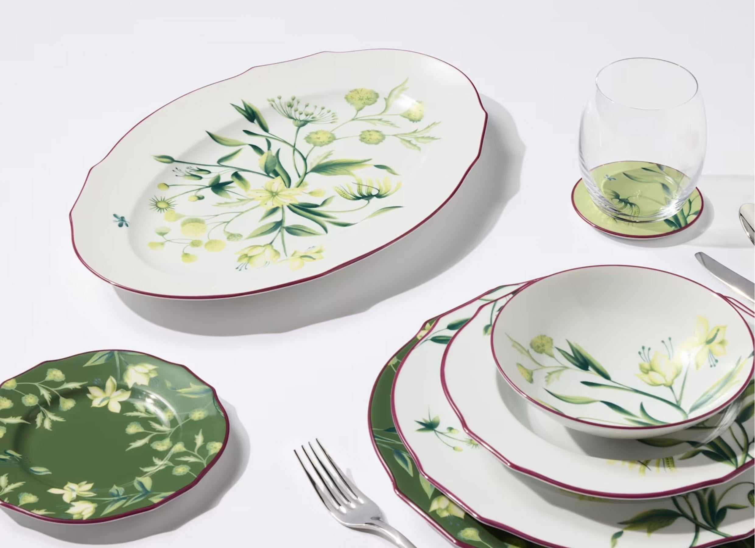 Florenza Large Oval Platter Acanto