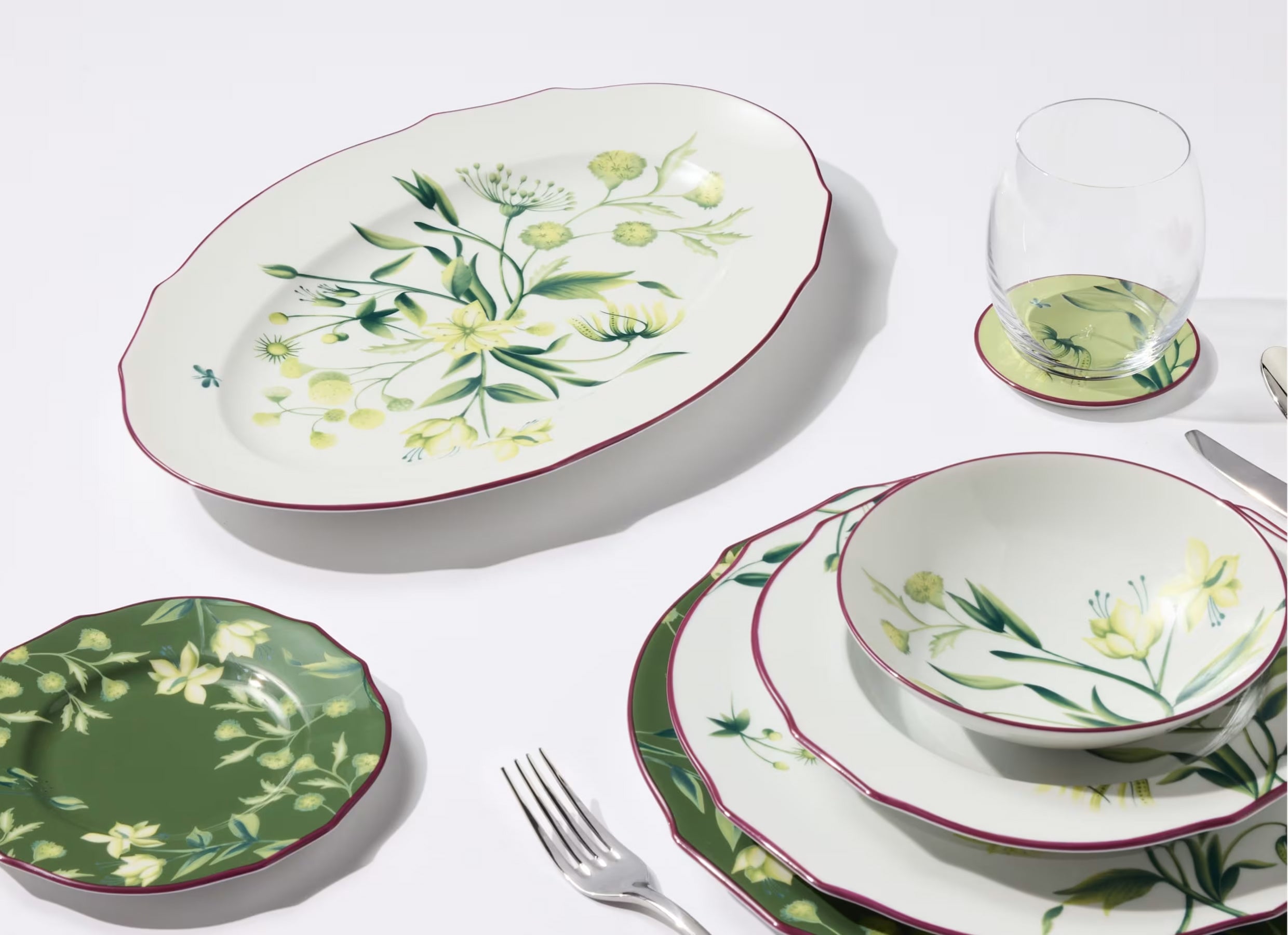 Florenza Large Oval Platter Acanto
