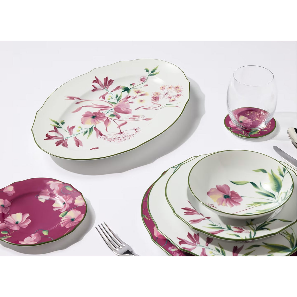 Florenza Large Oval Platter Malva