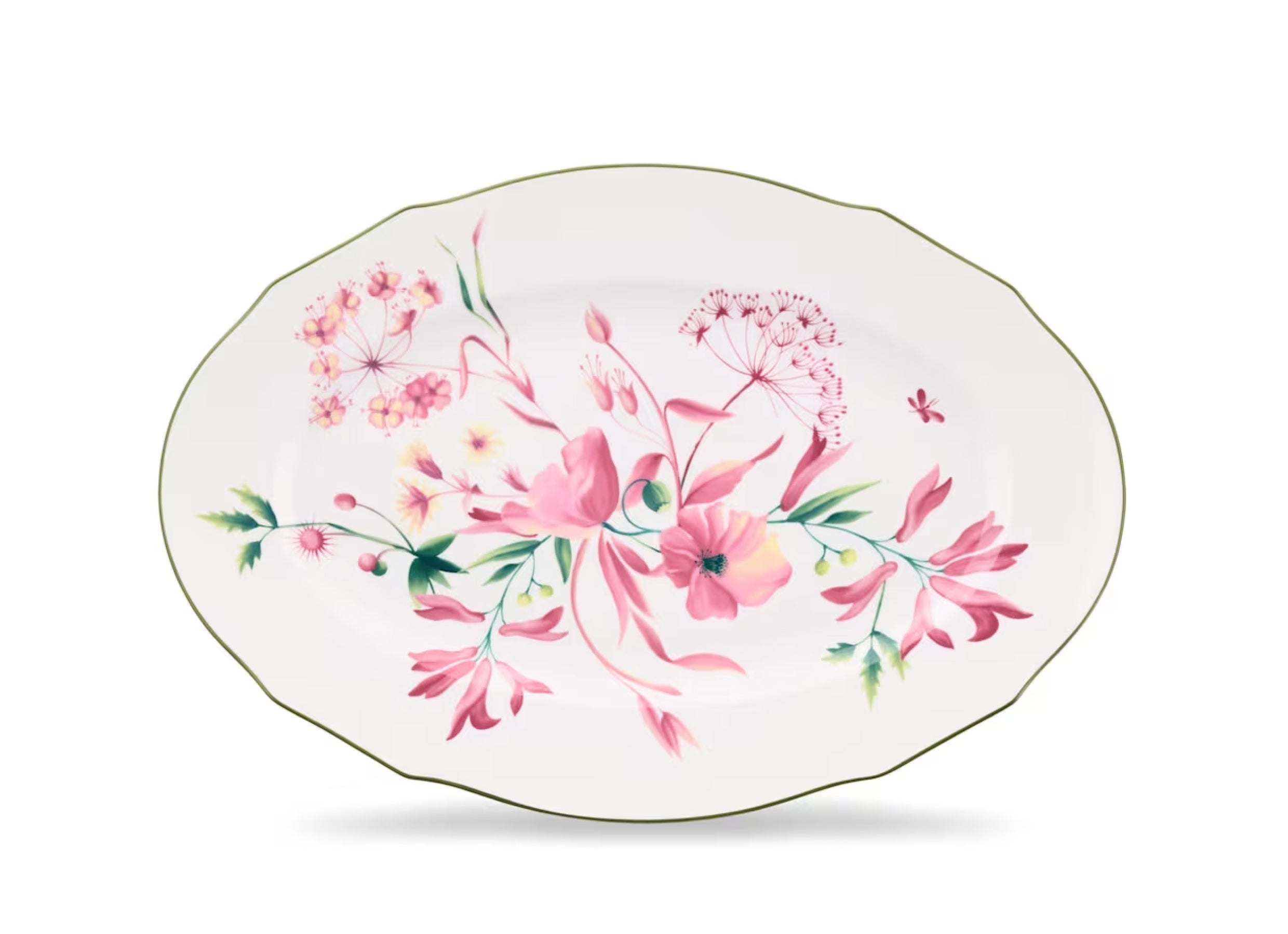 Florenza Large Oval Platter Malva