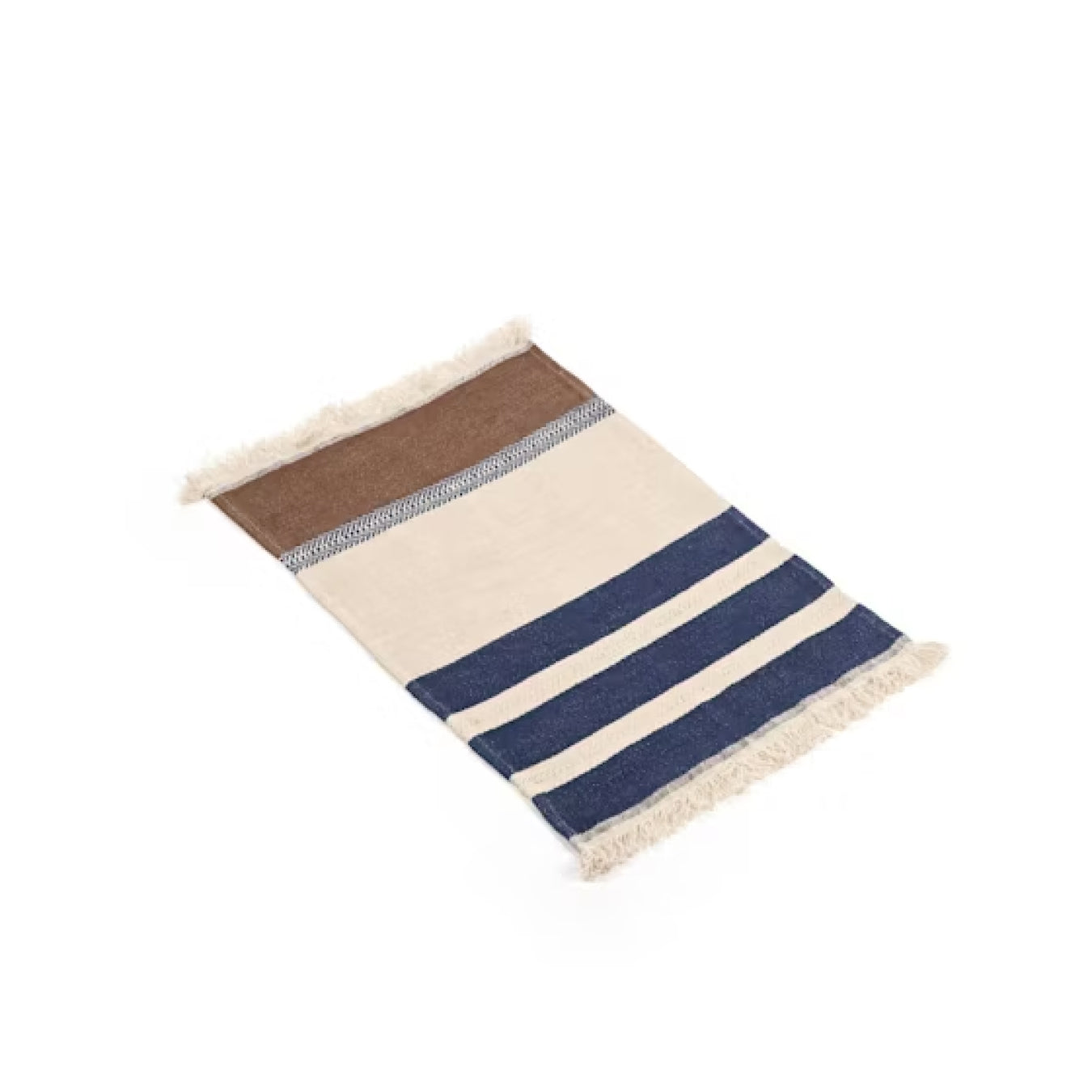 Marina Stripe Placemat Indigo