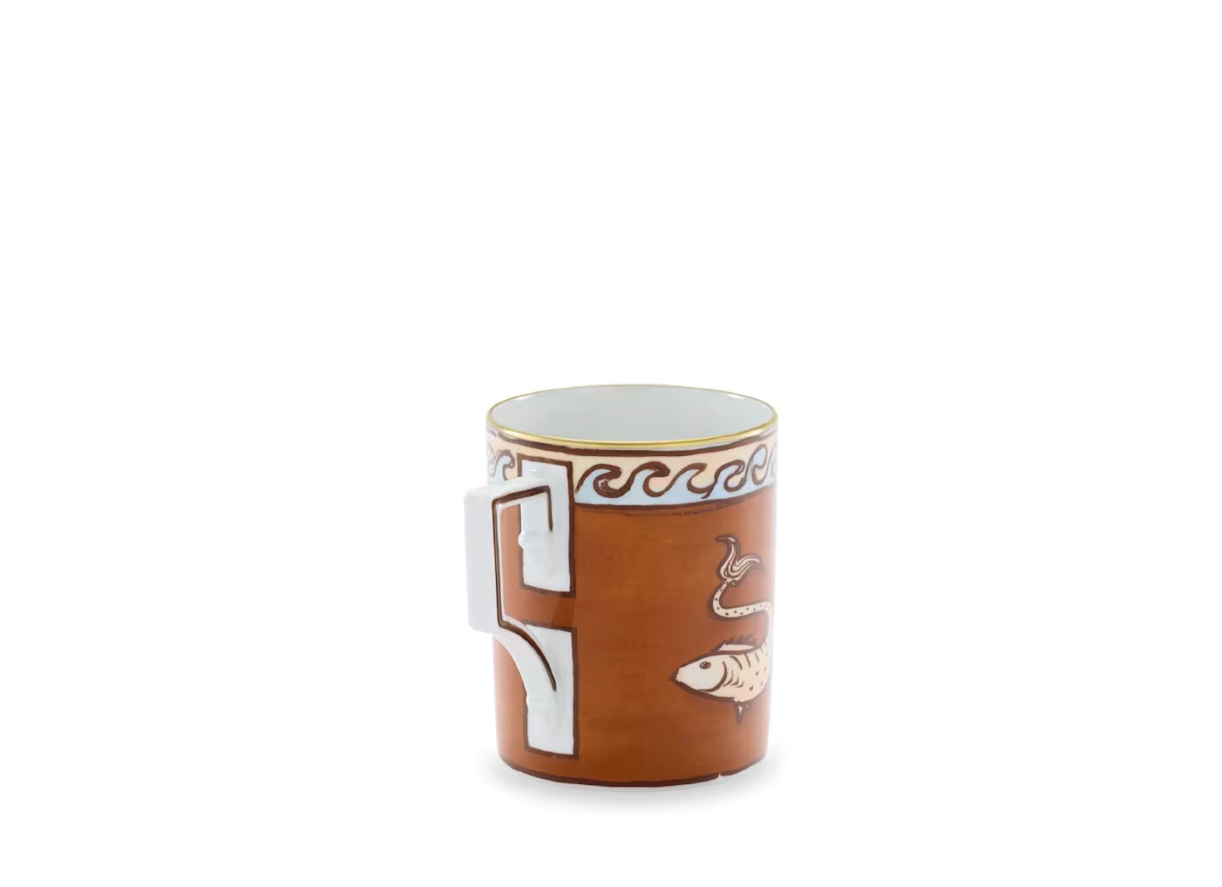 Il Viaggio di Nettuno Mug Terracotta
