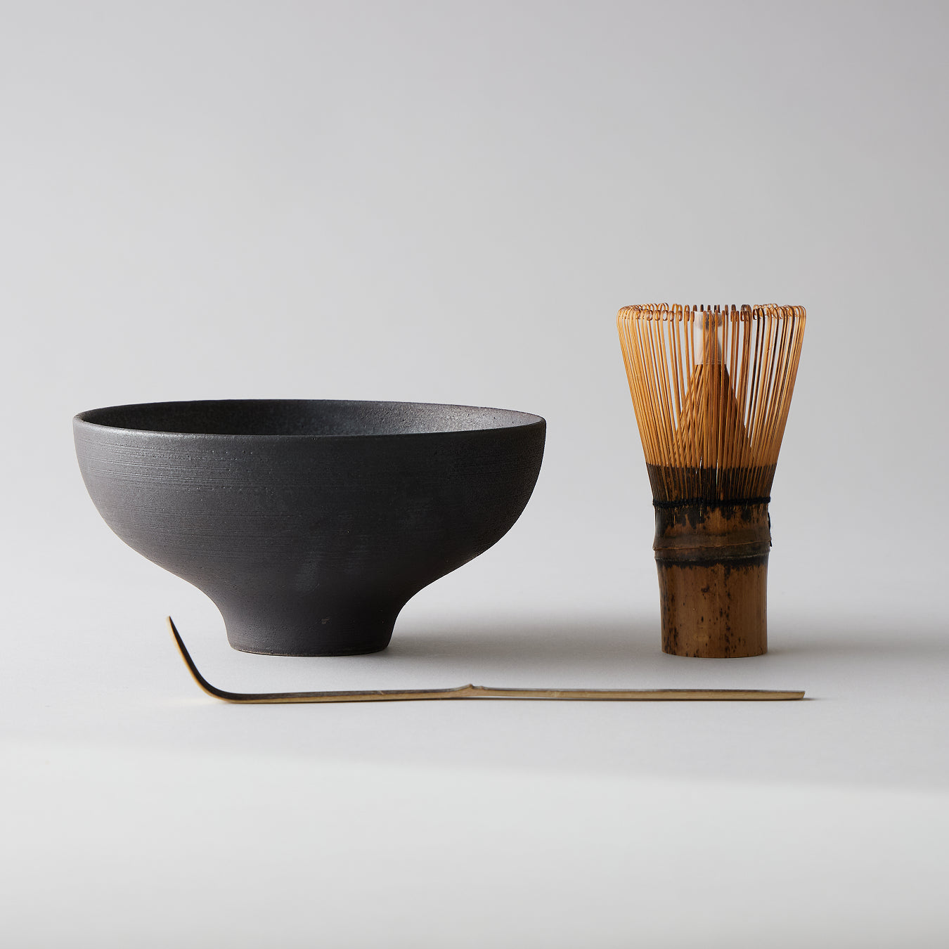 Matcha Bowl Set – Kinsai Gray Glaze