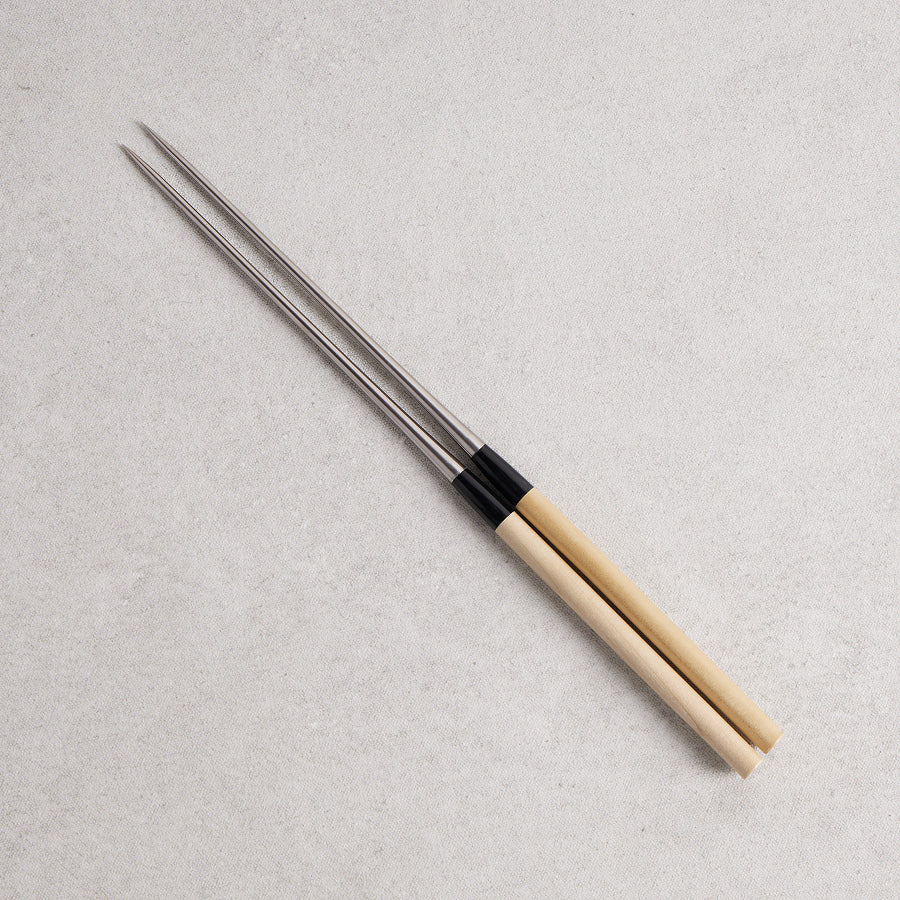 Moribashi Plating Chopsticks - Round Magnolia Handle