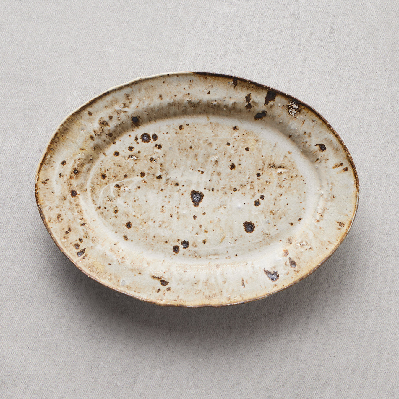 Motoyuki Tonoike Oval Plate 26-03