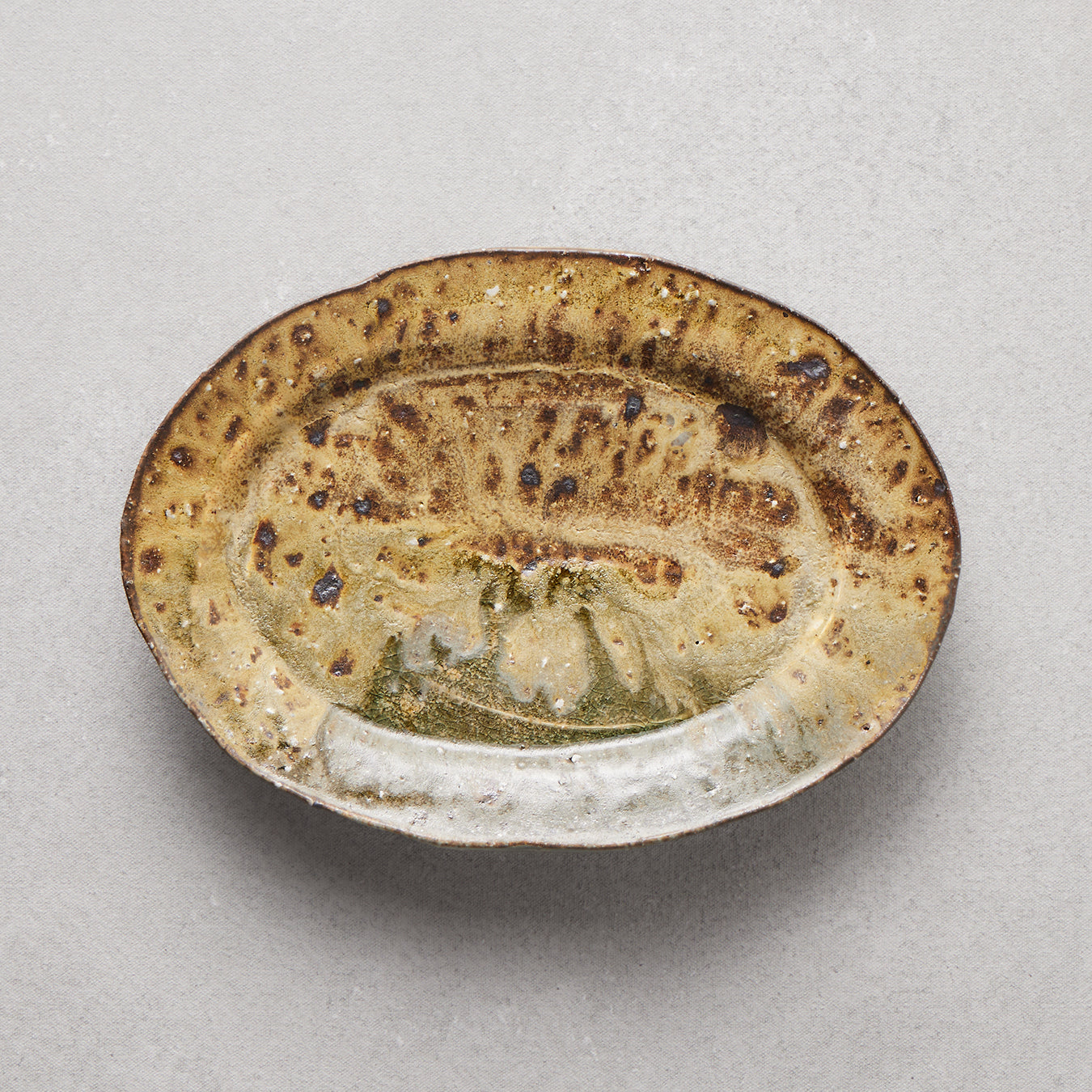 Motoyuki Tonoike Oval Plate 26-12
