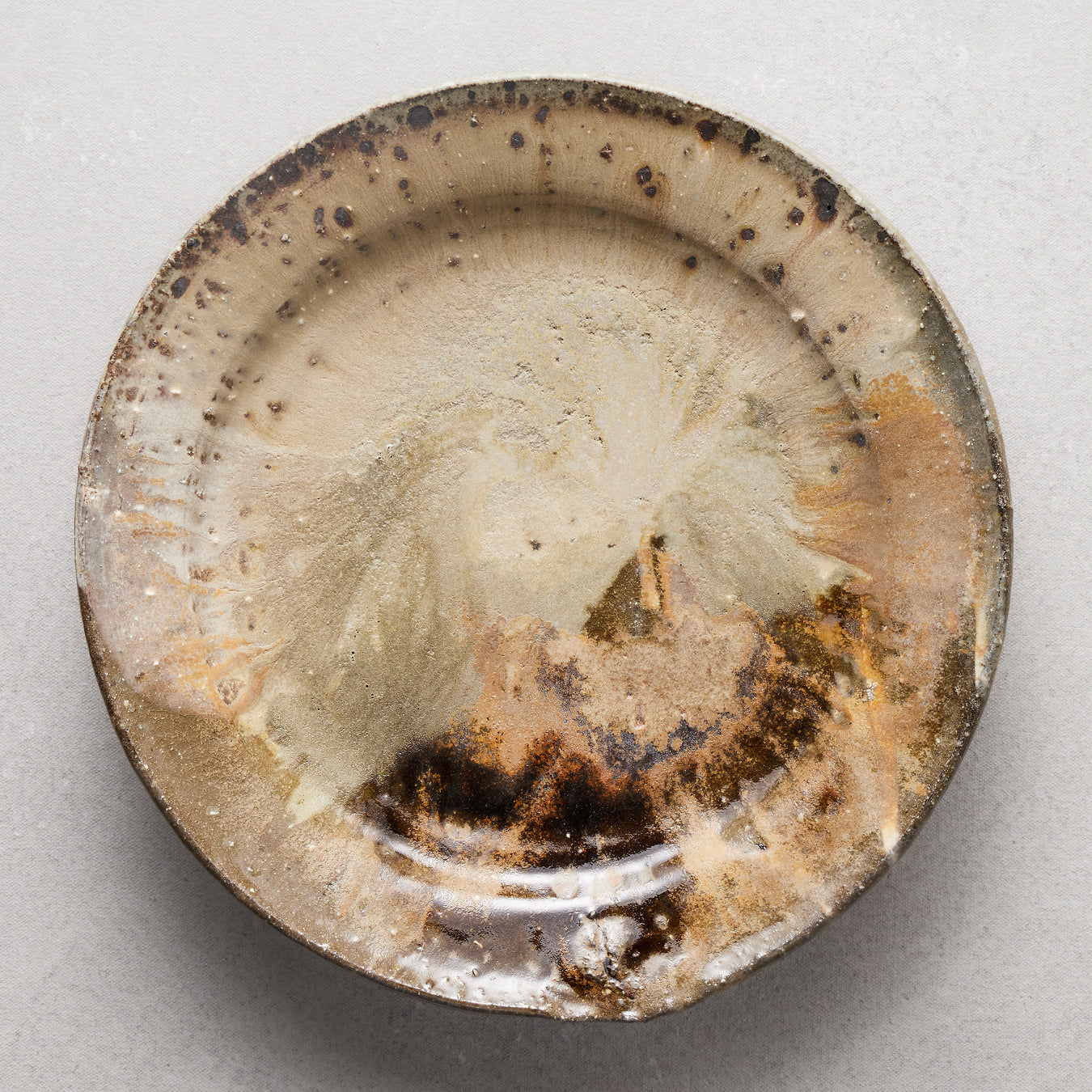 Motoyuki Tonoike Round Plate 26-09