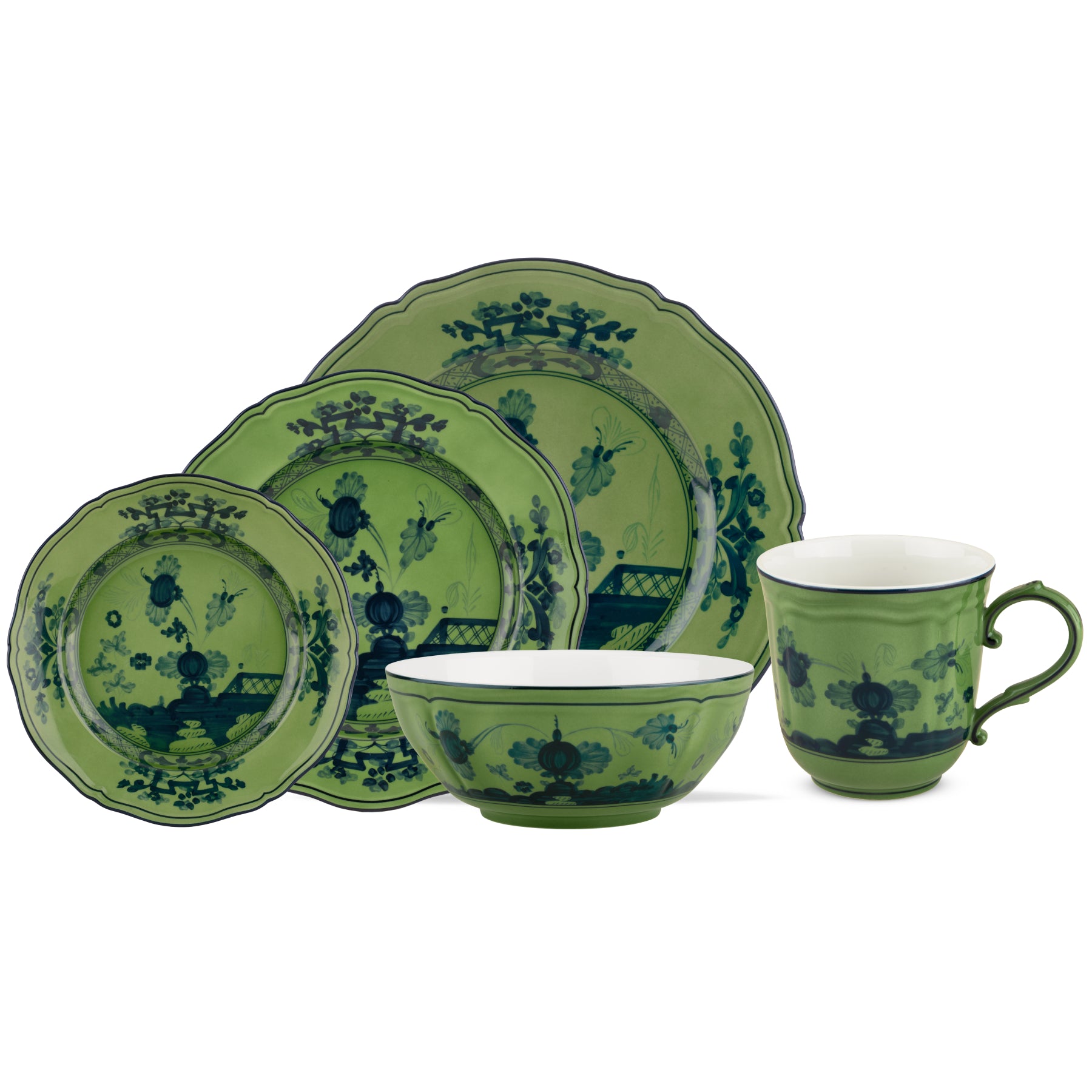 Oriente Italiano Malachite Dinnerware Collection