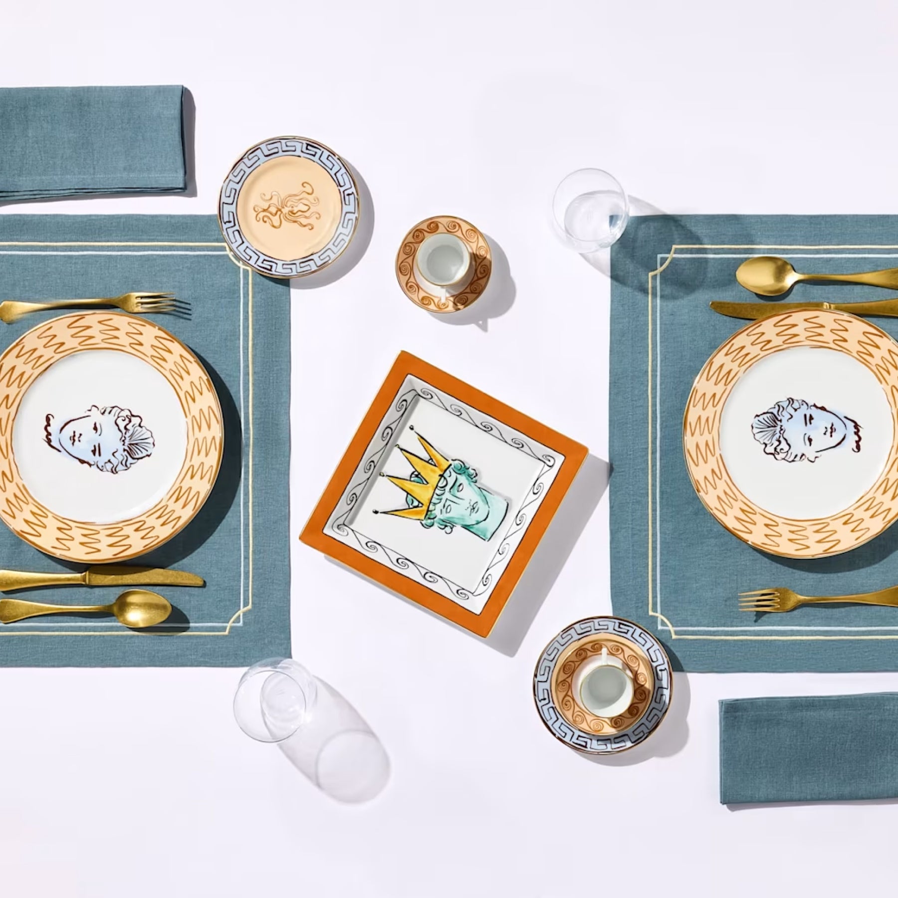 Orlis Linen Napkins Polvere (Set of 2)